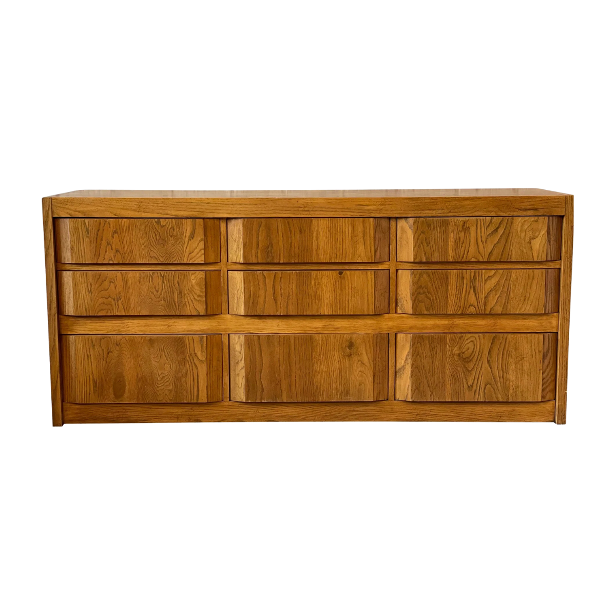 1980s Thomasville Solid Wood Vintage Dresser