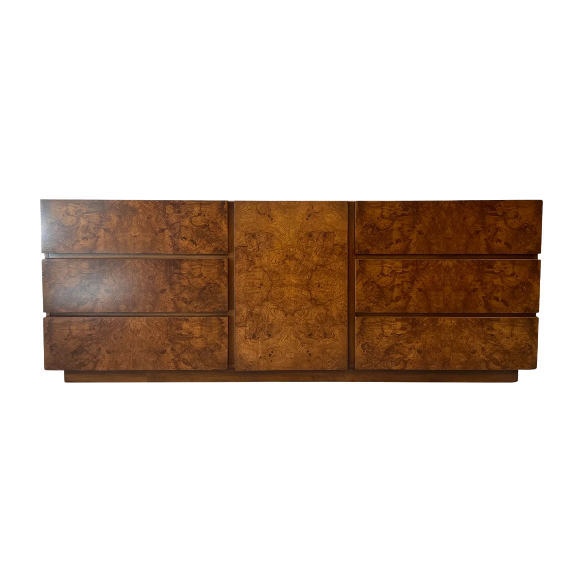 1970s Vintage Lane Burlwood Dresser