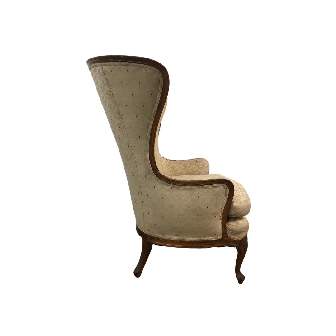 1920s Butterfly Huge Wingback Chairs - a Pair Customize Your Chairs!