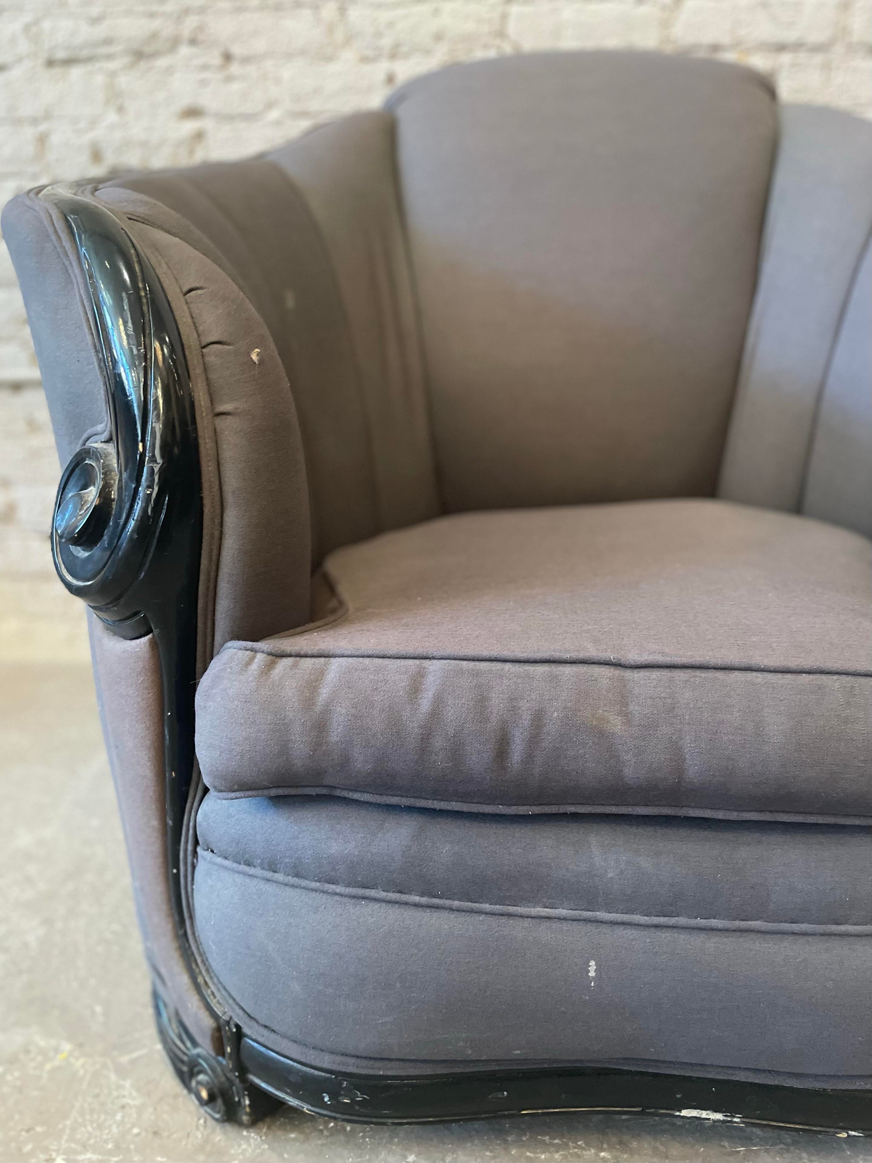 1930s Art Deco Vintage Side Chair