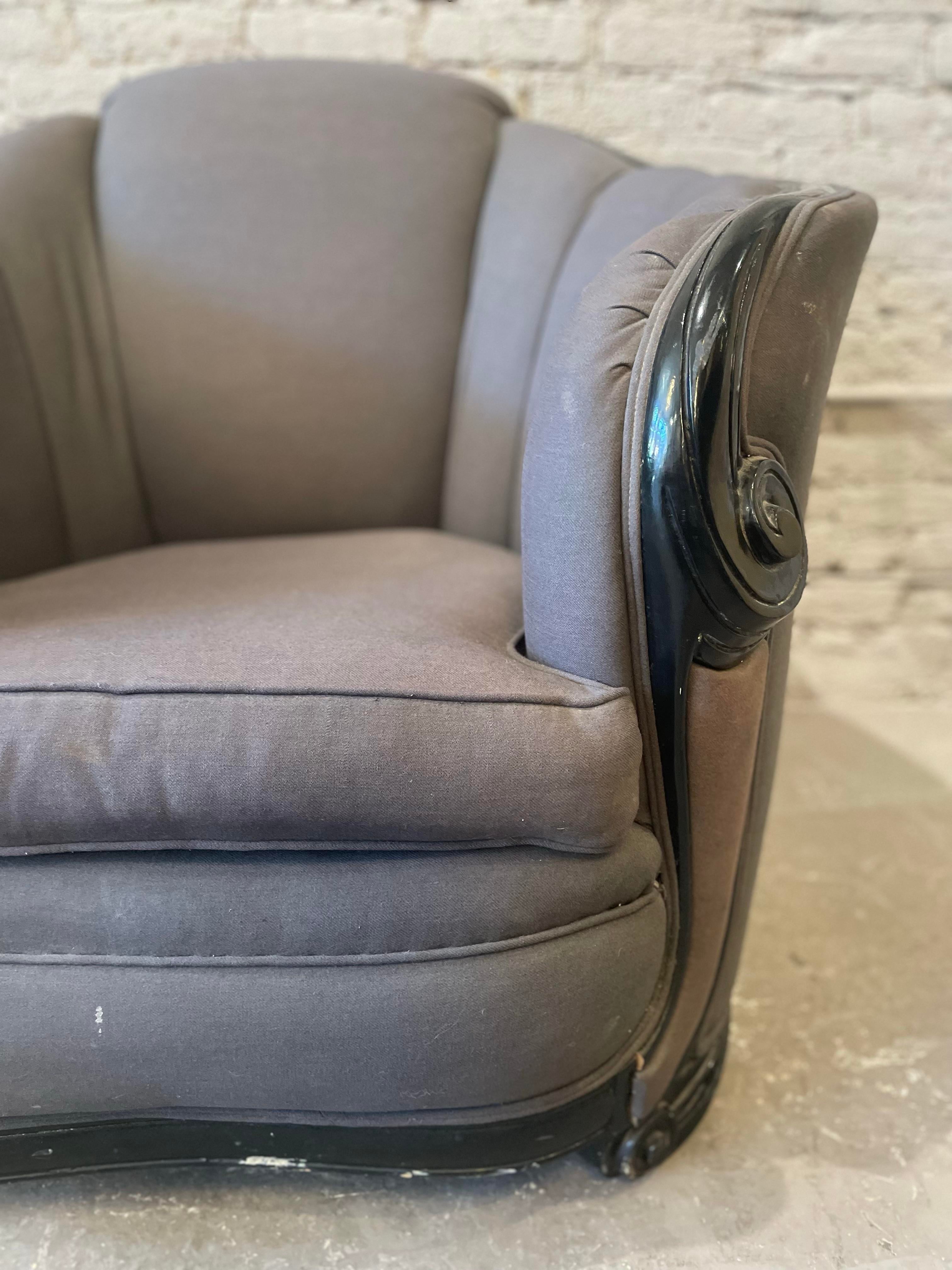 1930s Art Deco Vintage Side Chair