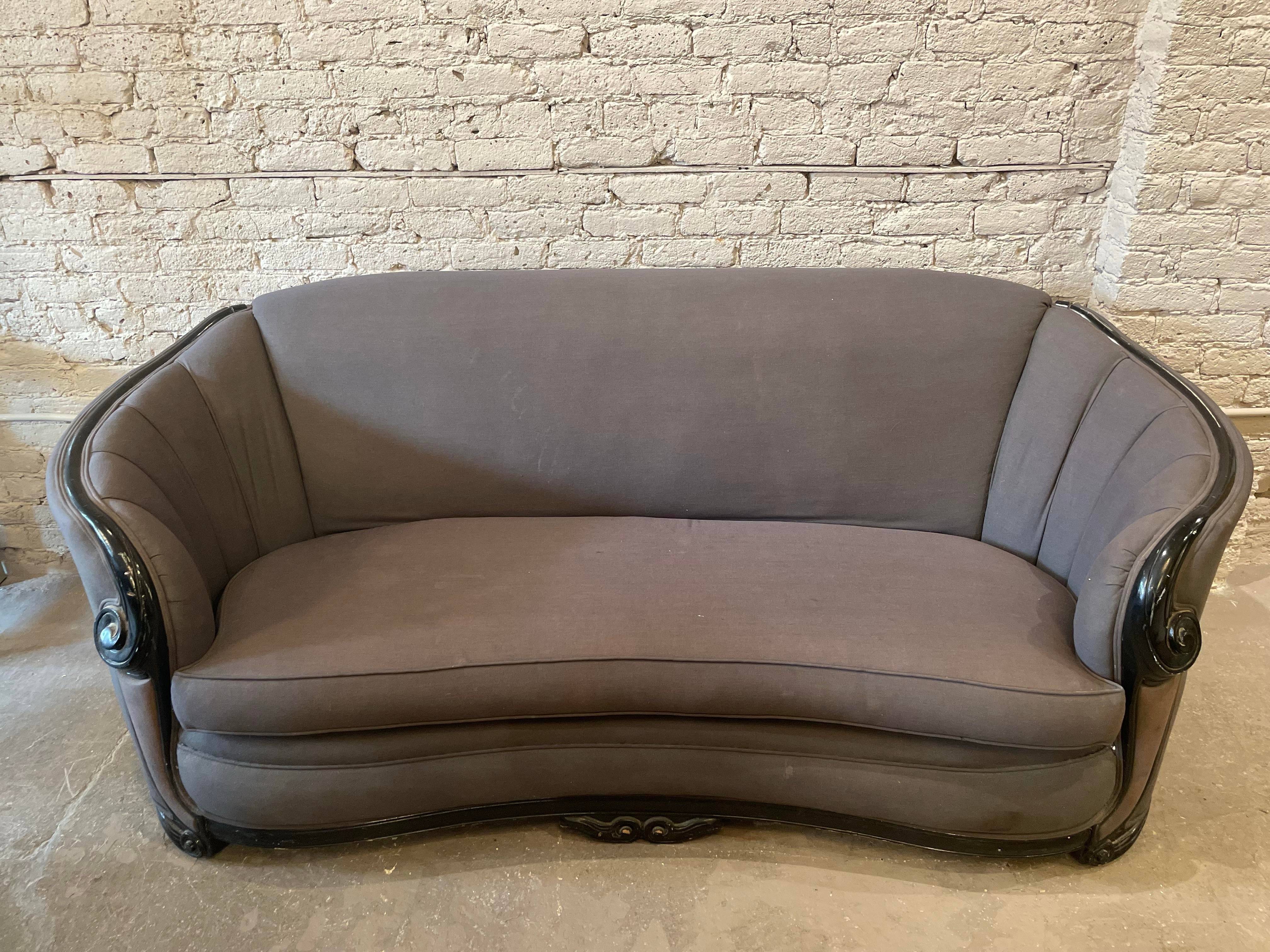 1930s Art Deco Vintage Sofa