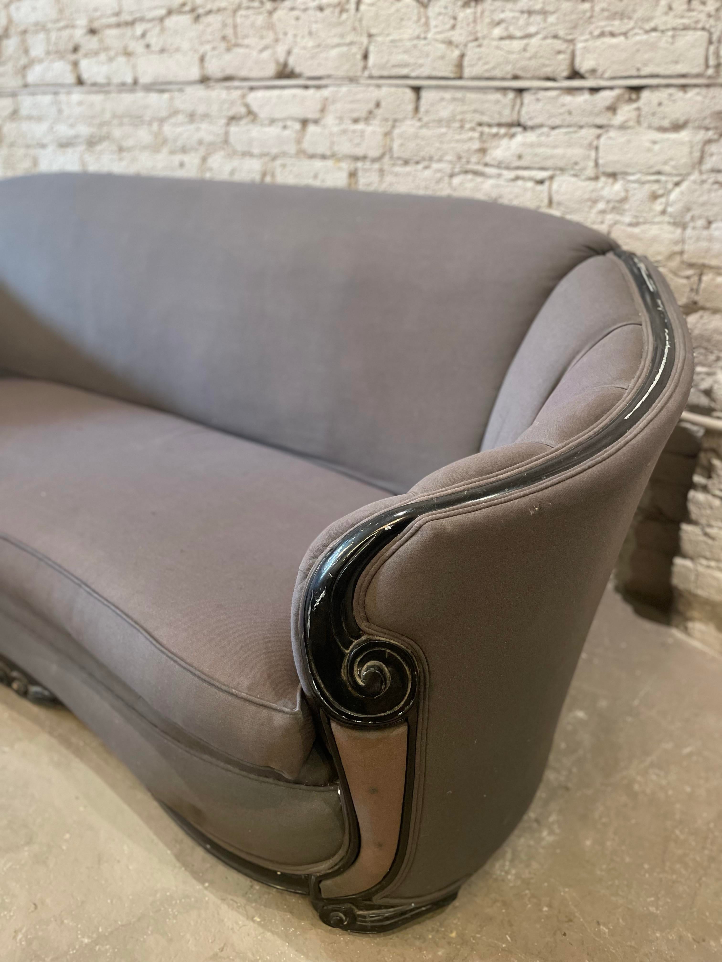 1930s Art Deco Vintage Sofa