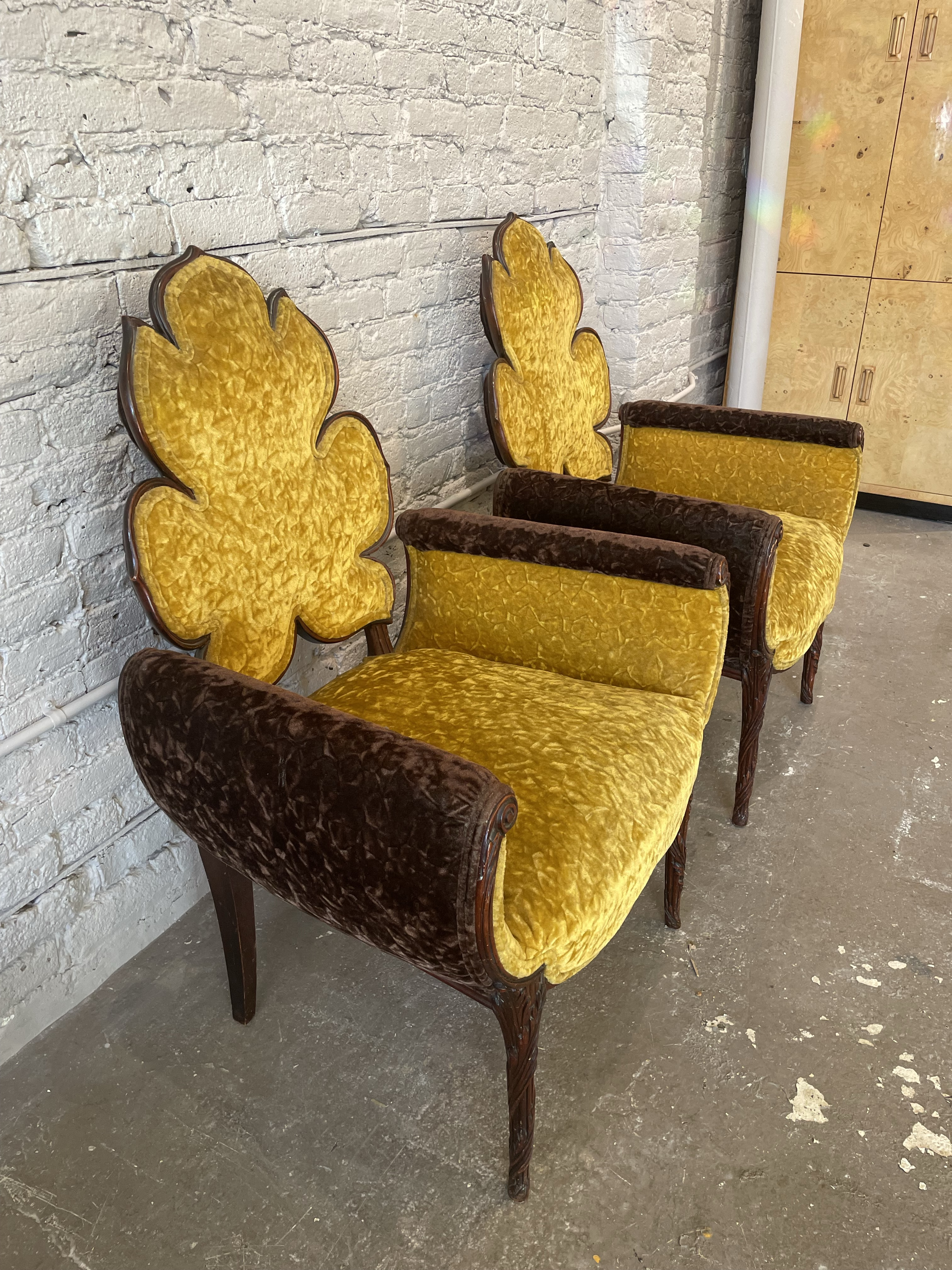 1940s Grosfeld House Vintage Chairs - a Pair