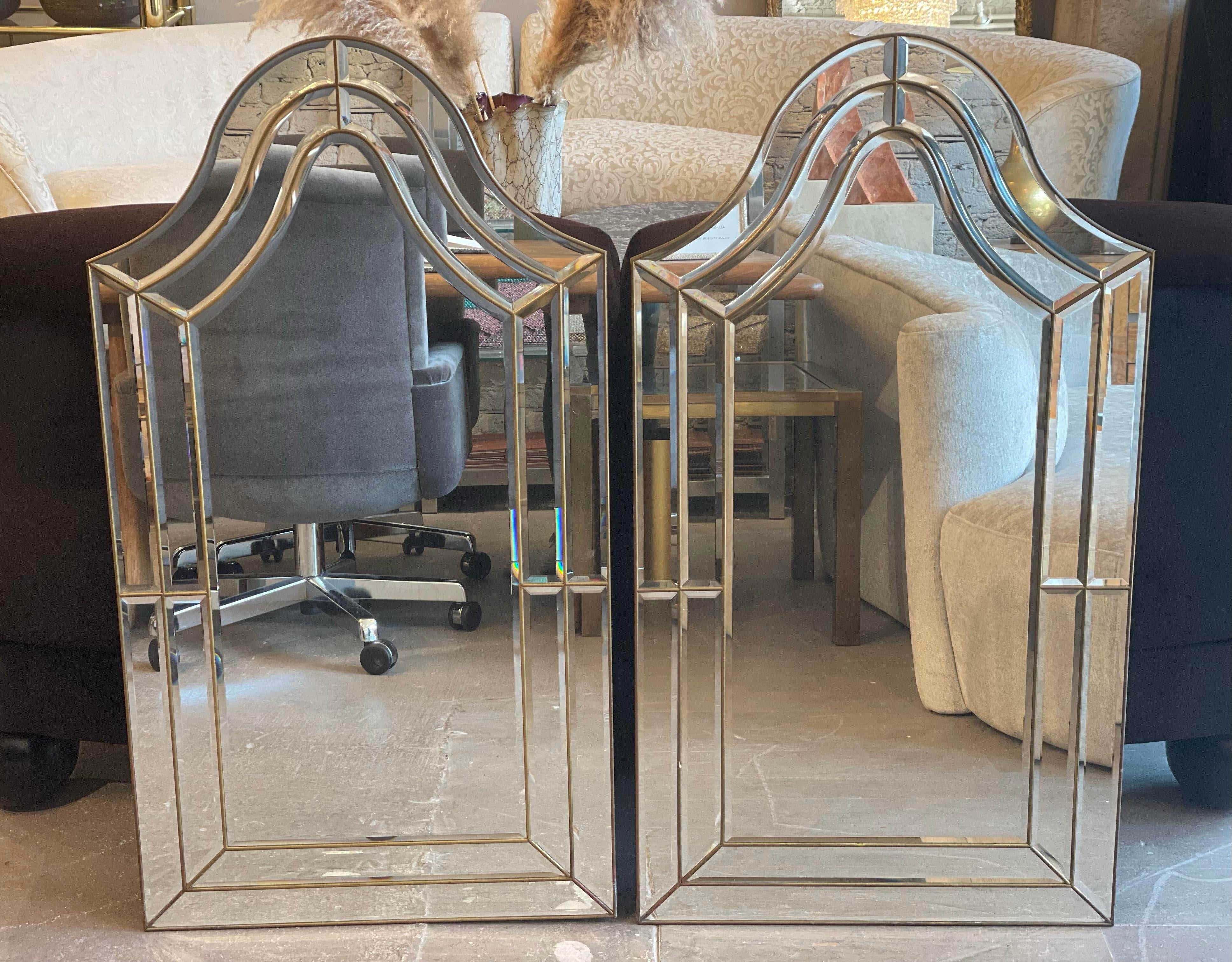 1950’s Art Deco Mirrors - a Pair