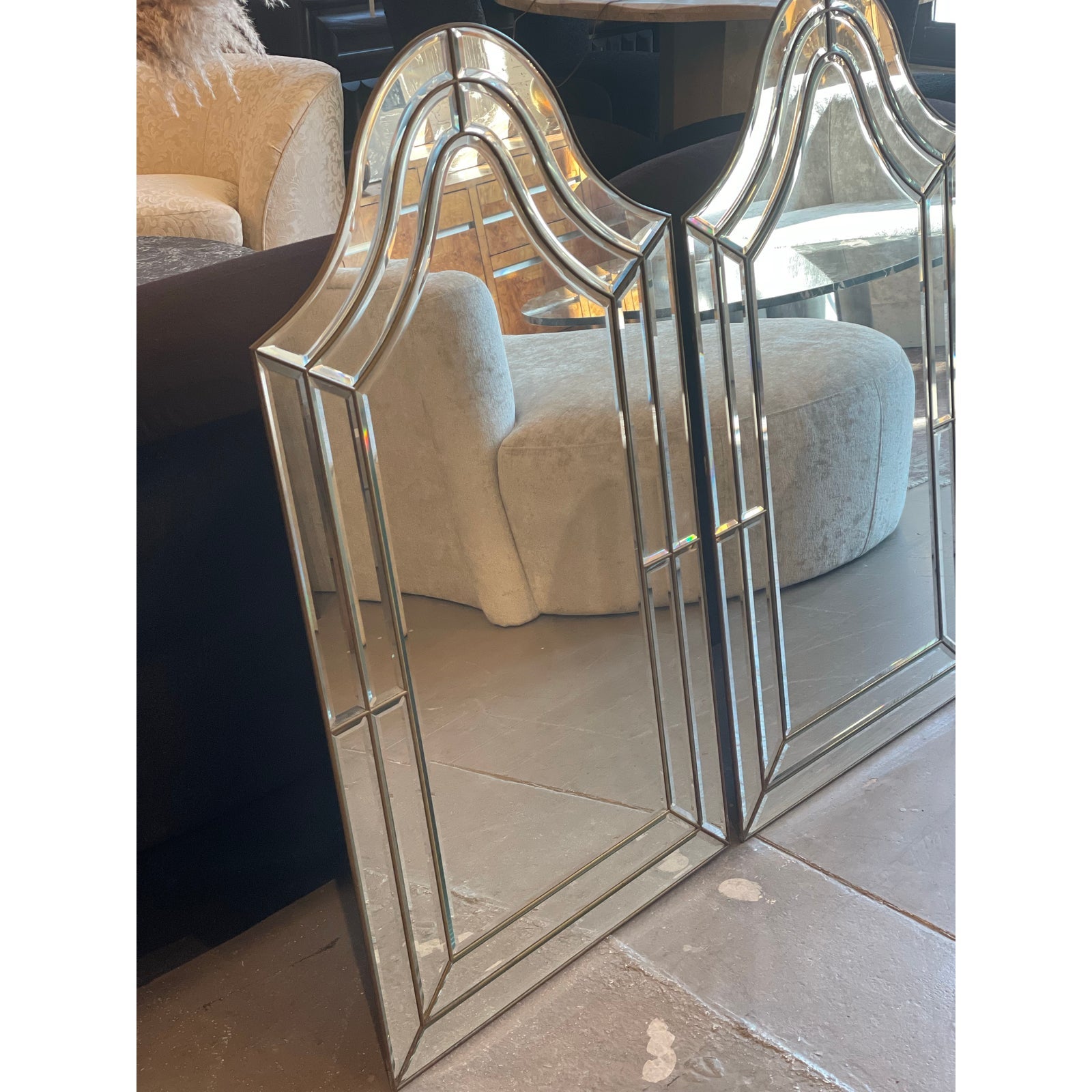 1950’s Art Deco Mirrors - a Pair