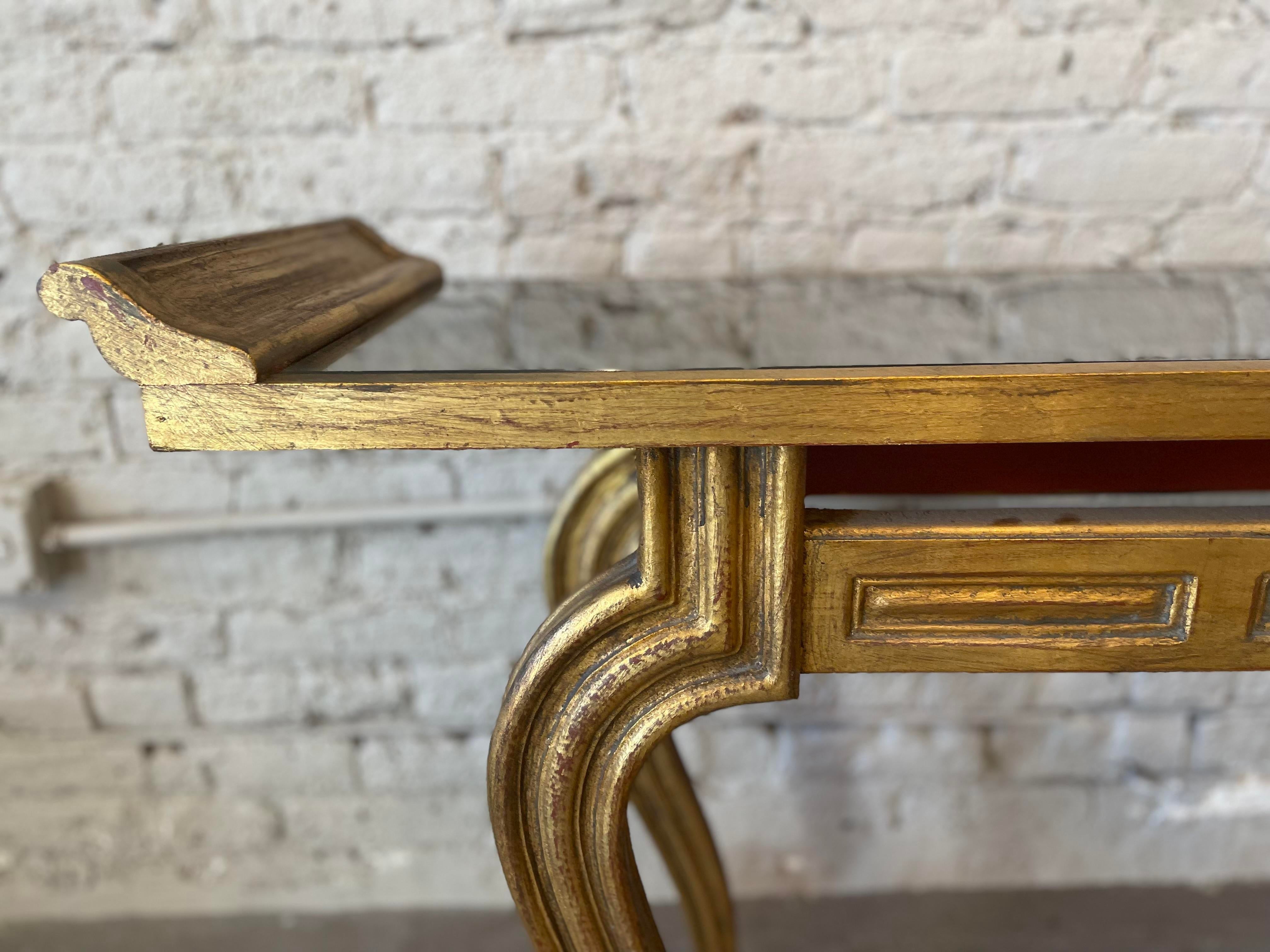 1950s Vintage Mid-Century Asian Altar-Style Console Table