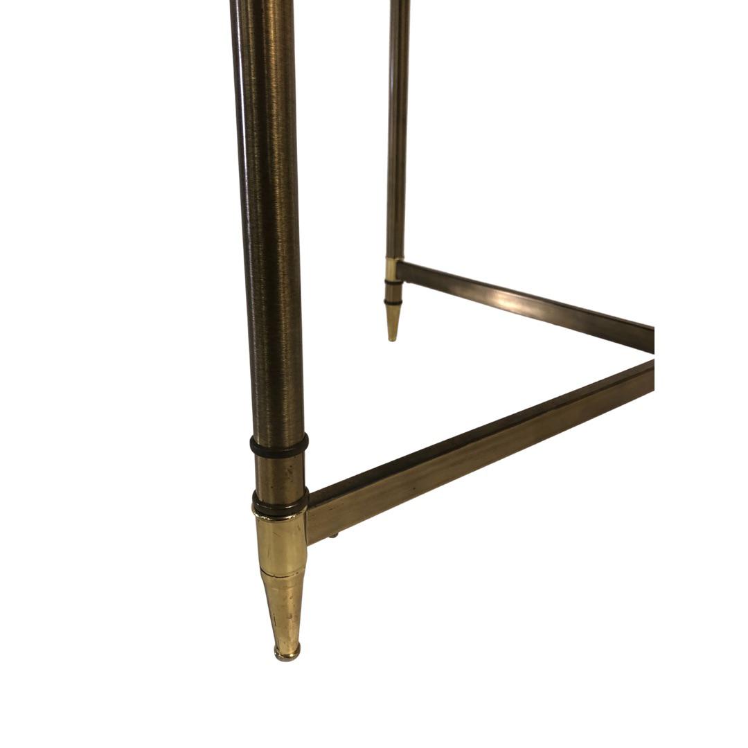 1960s Mid Century Brass Side Table