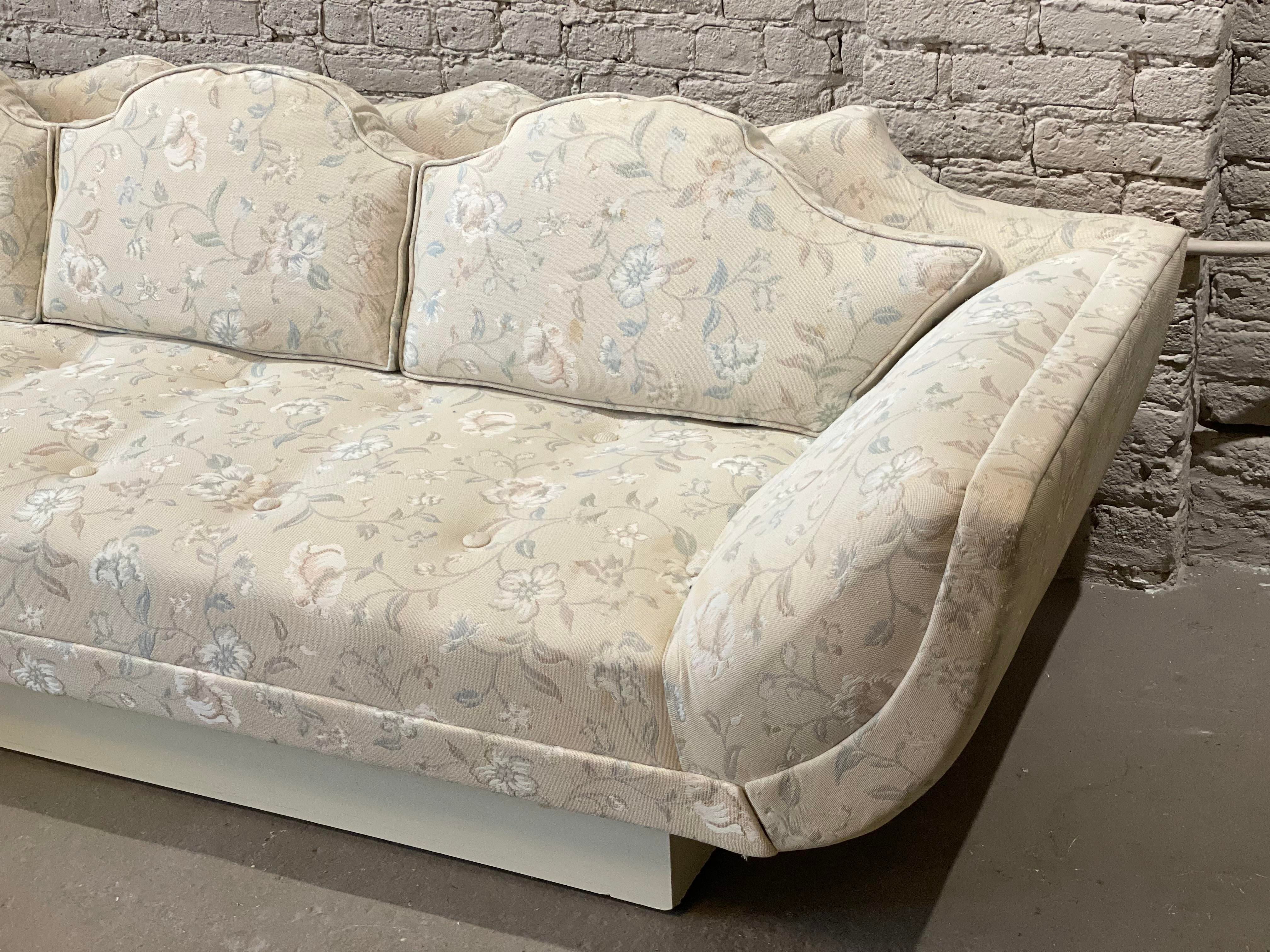 1960s Mid-Century Gondola Sofa In the Style of Adrian Pearsall