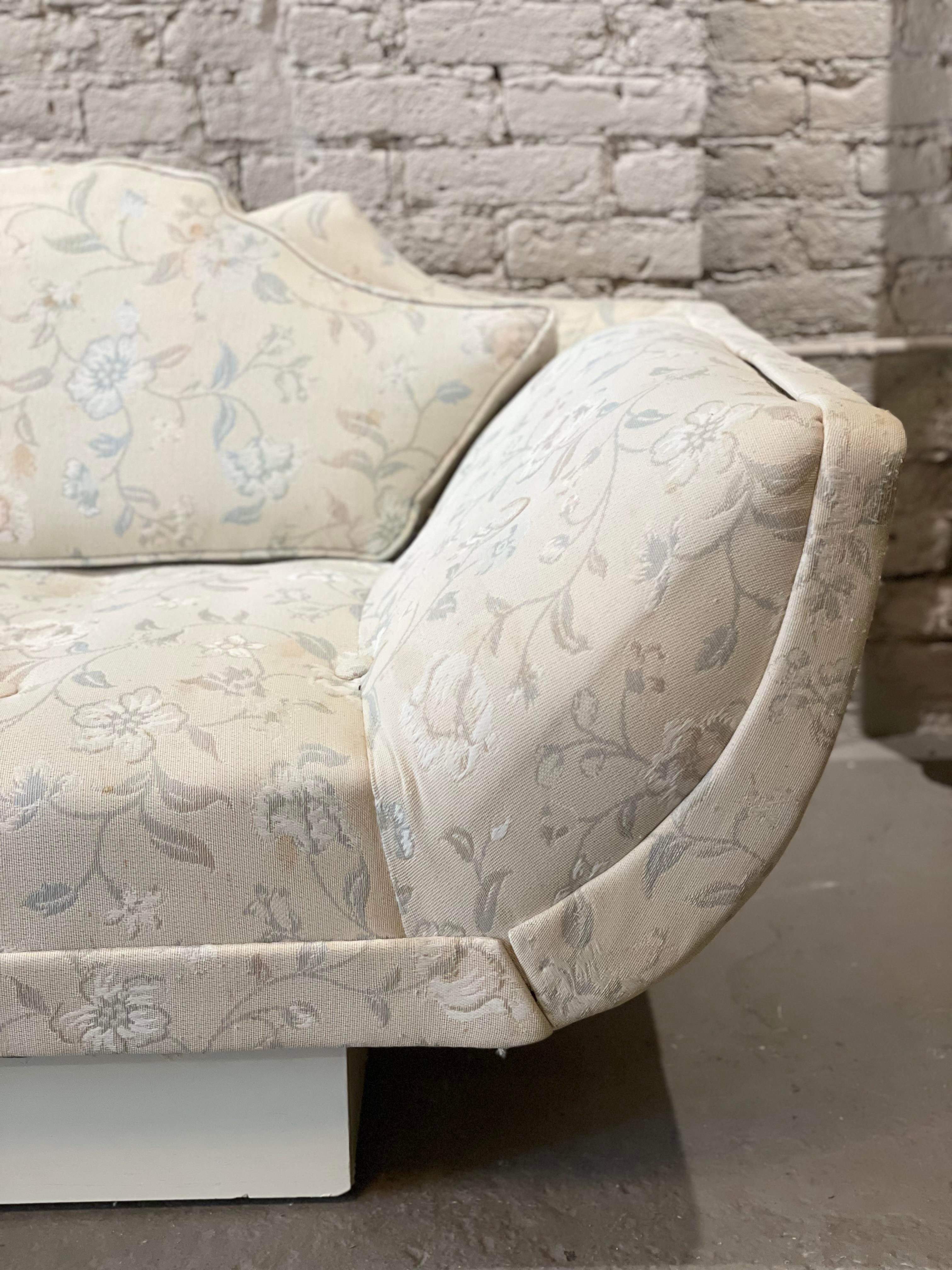 1960s Mid-Century Gondola Sofa In the Style of Adrian Pearsall
