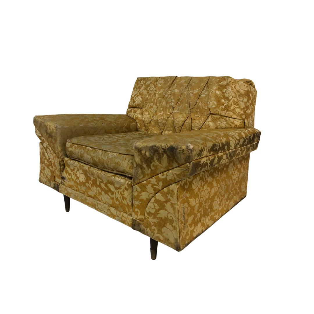 1960s Mid Century Kroehler Style Lounge Club Chair