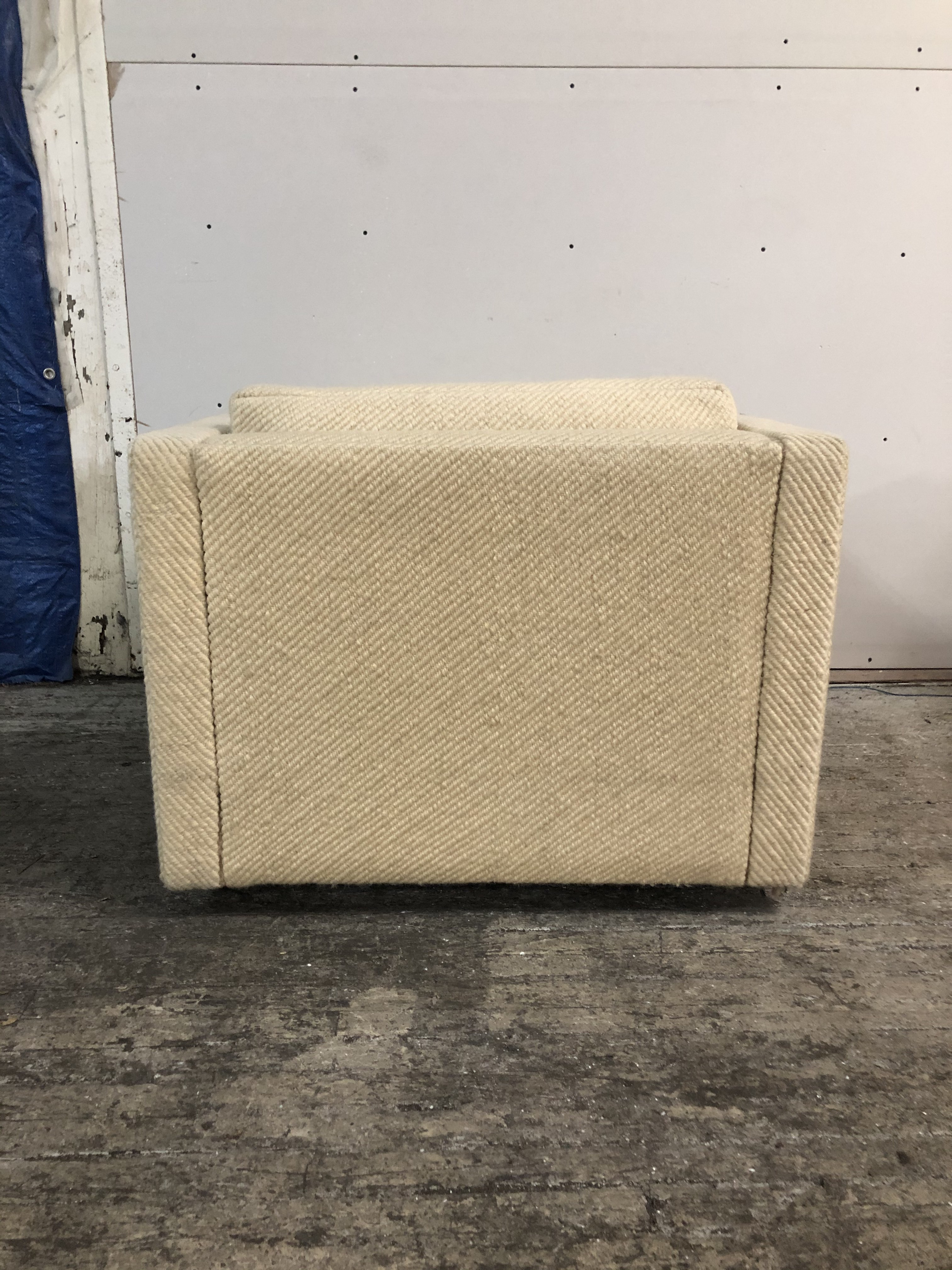 1960s Mid-Century Modern Swaim Cube Chairs - a Pair