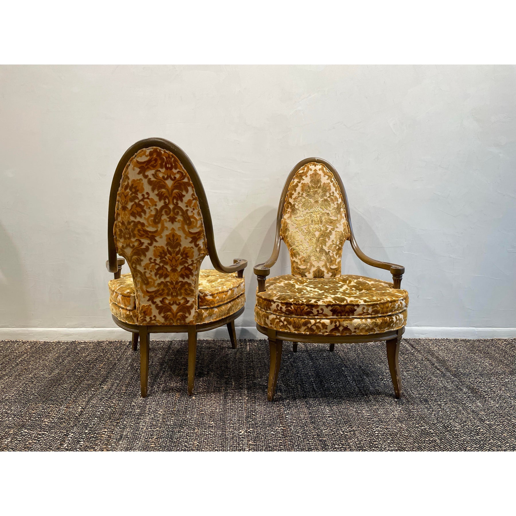 1960s Vintage Side Chairs - A Pair