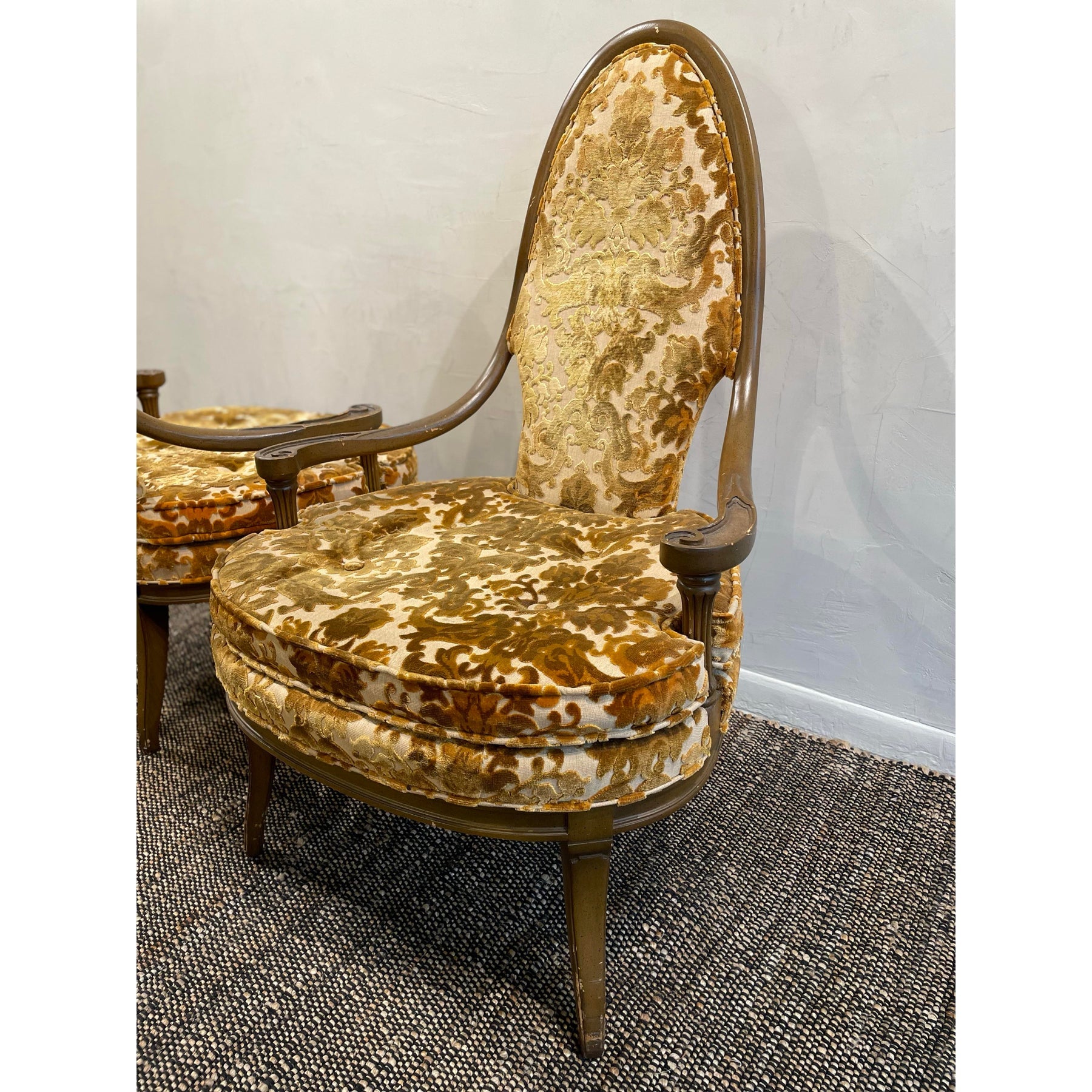 1960s Vintage Side Chairs - A Pair