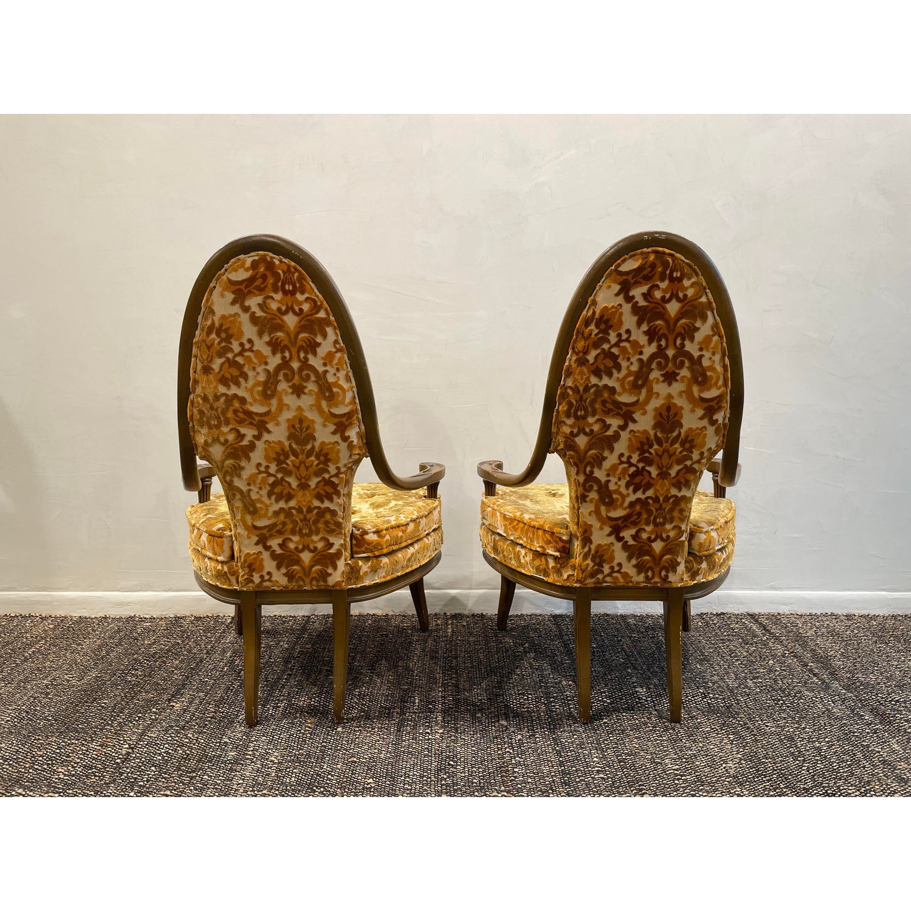 1960s Vintage Side Chairs - A Pair
