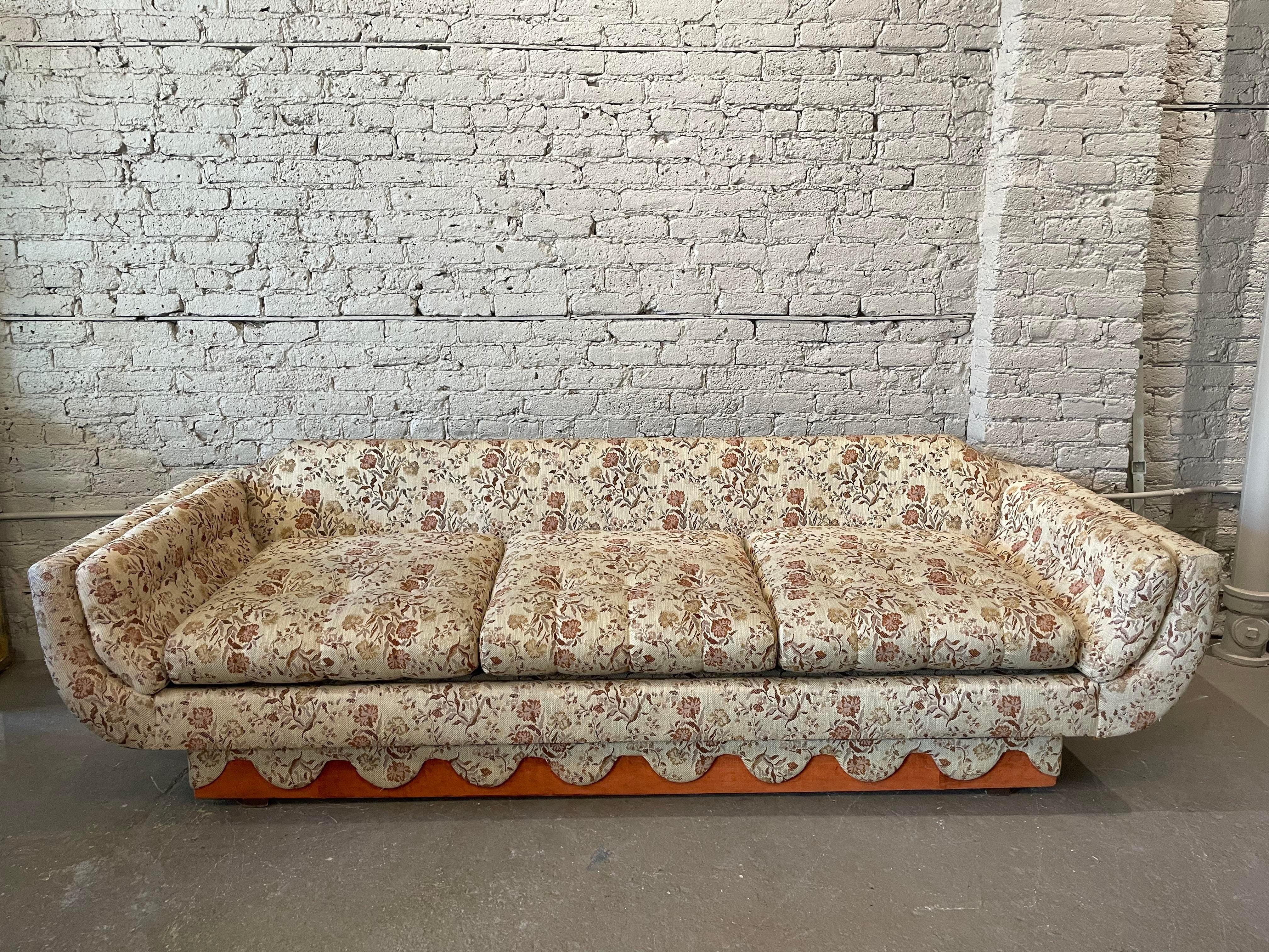 1960s Vintage Sofa in the Manner of Adrian Pearsall