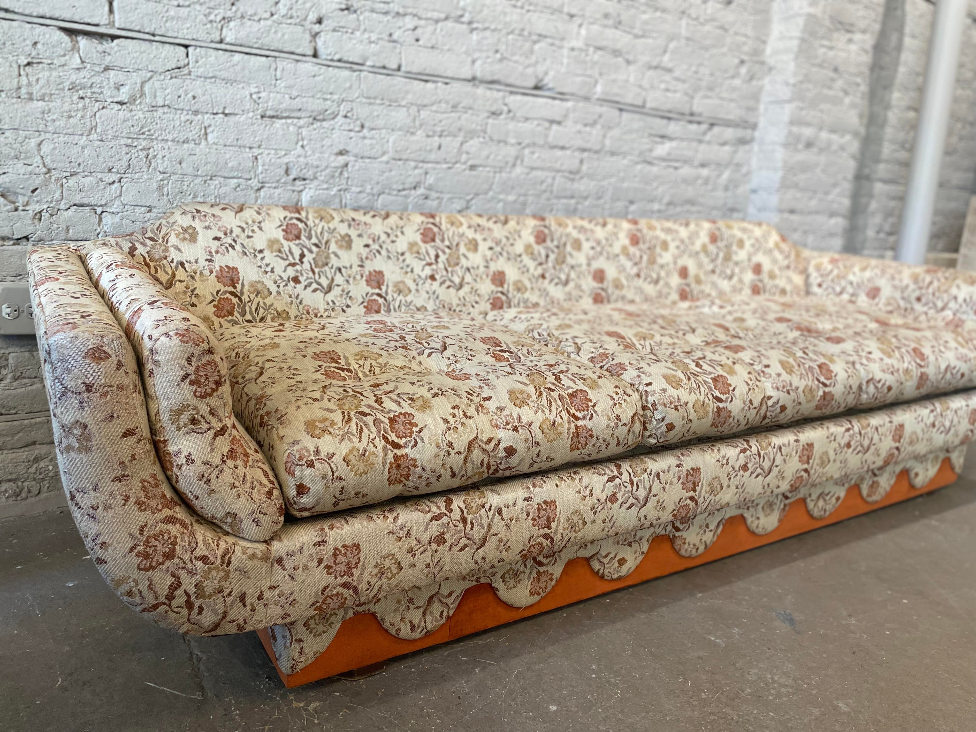 1960s Vintage Sofa in the Manner of Adrian Pearsall