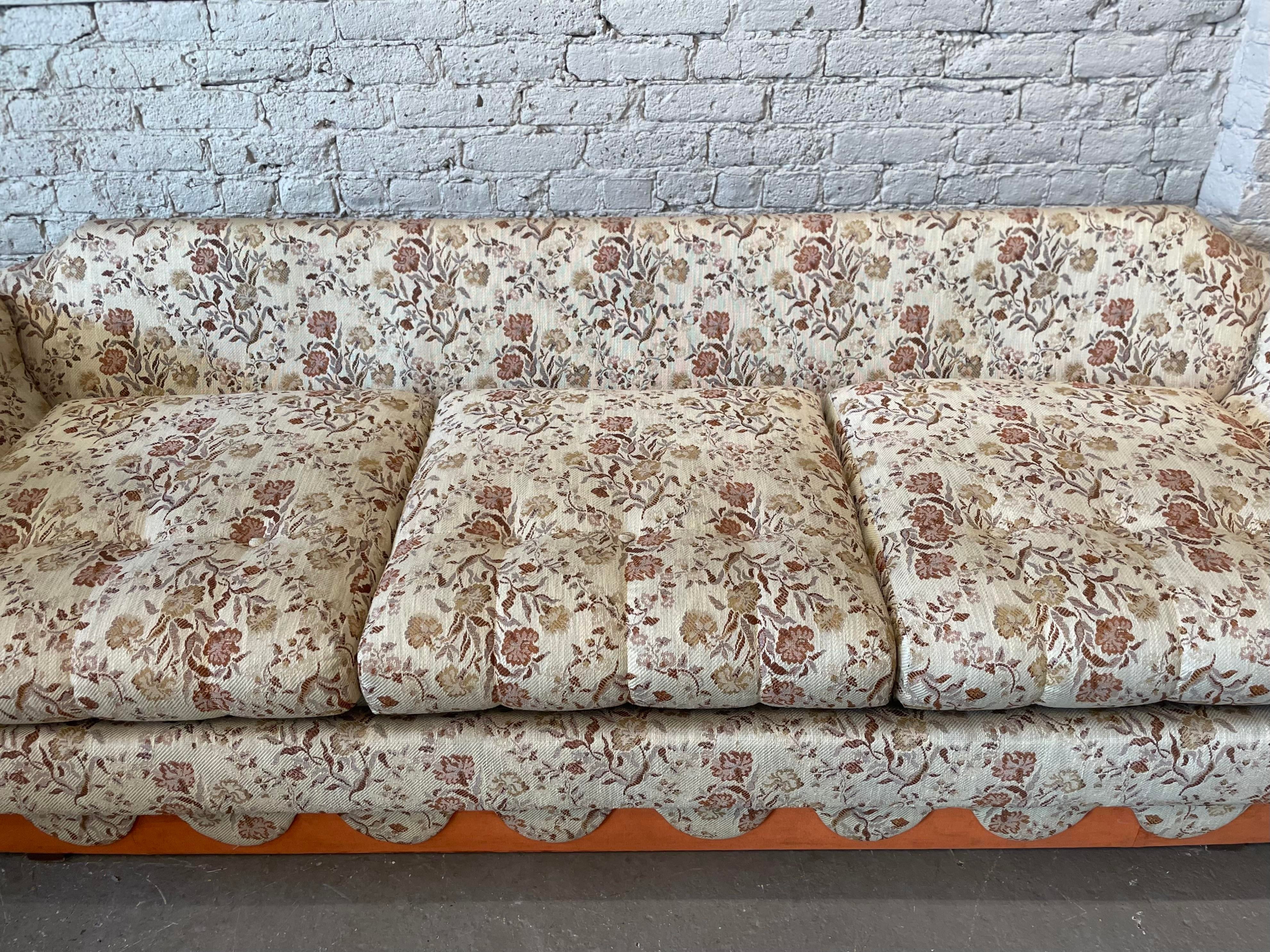 1960s Vintage Sofa in the Manner of Adrian Pearsall
