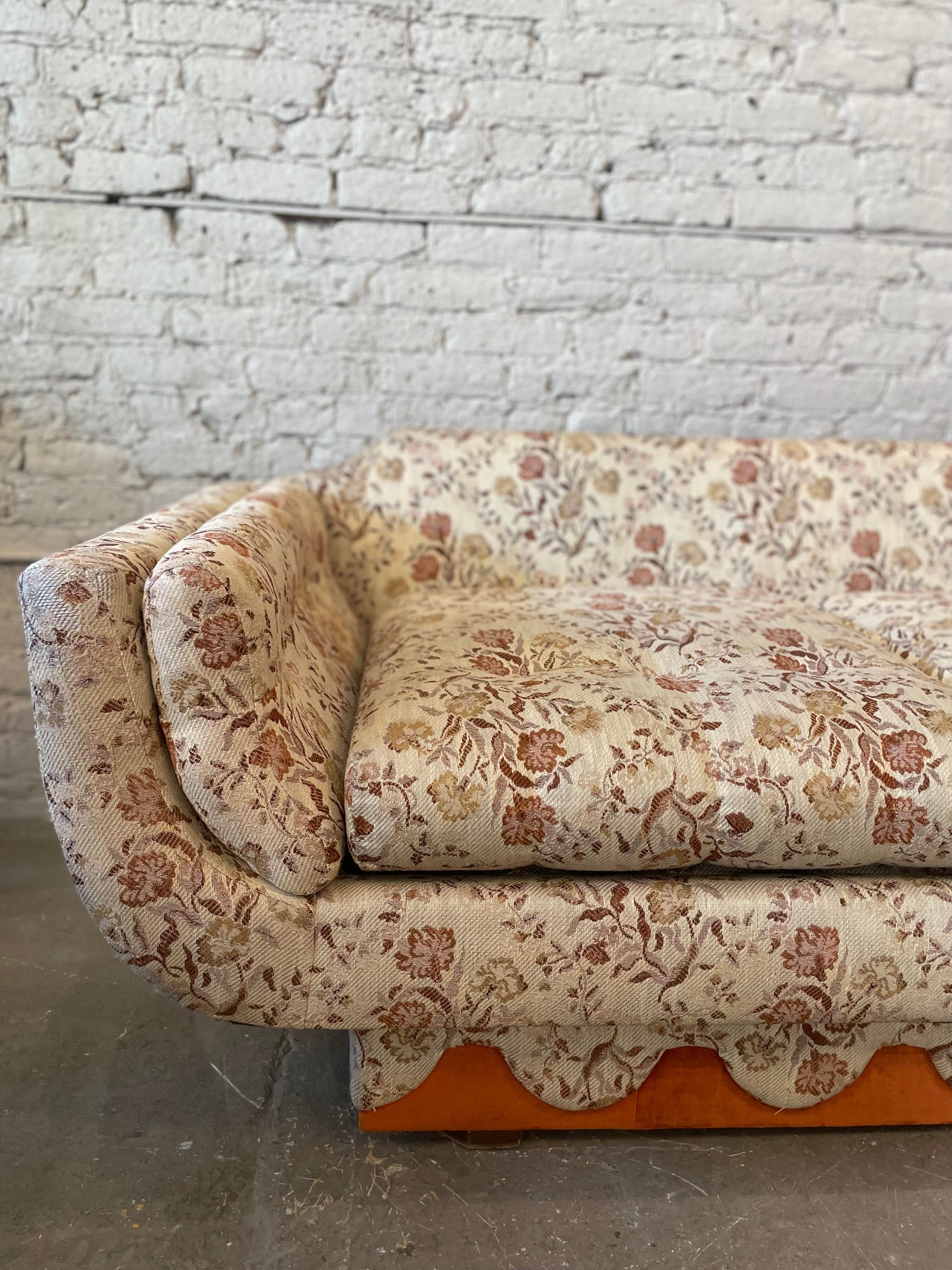 1960s Vintage Sofa in the Manner of Adrian Pearsall