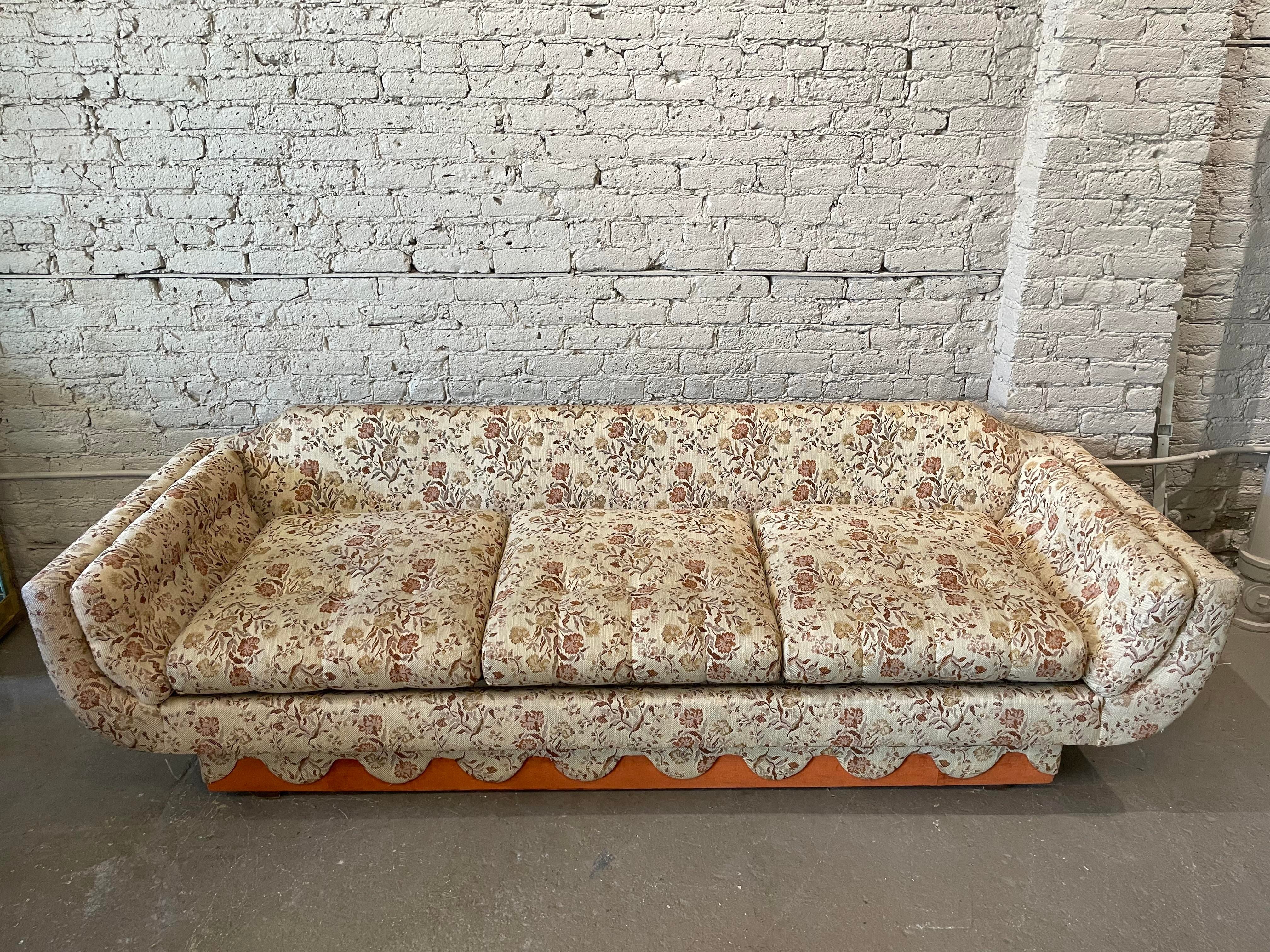 1960s Vintage Sofa in the Manner of Adrian Pearsall