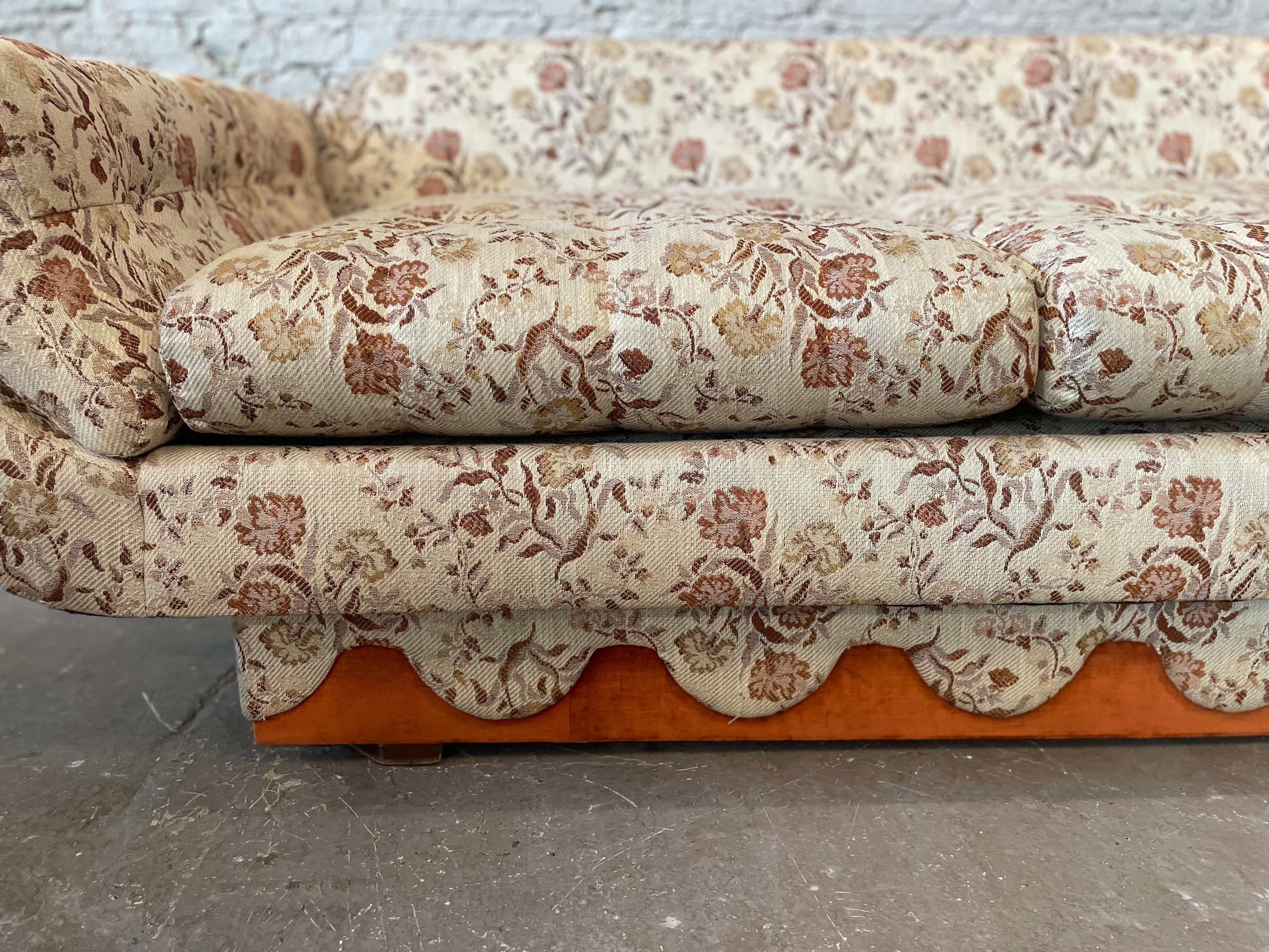 1960s Vintage Sofa in the Manner of Adrian Pearsall