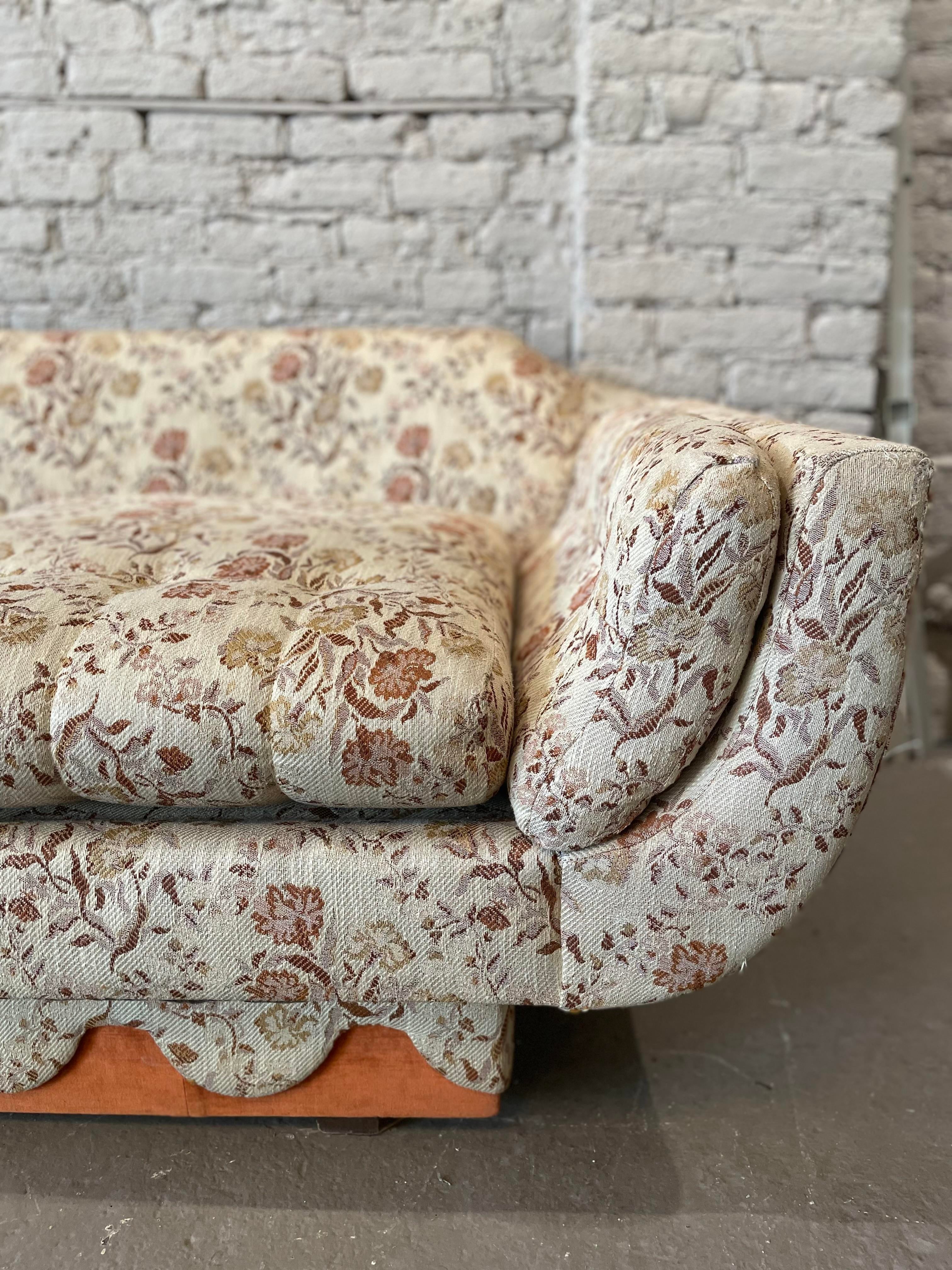 1960s Vintage Sofa in the Manner of Adrian Pearsall
