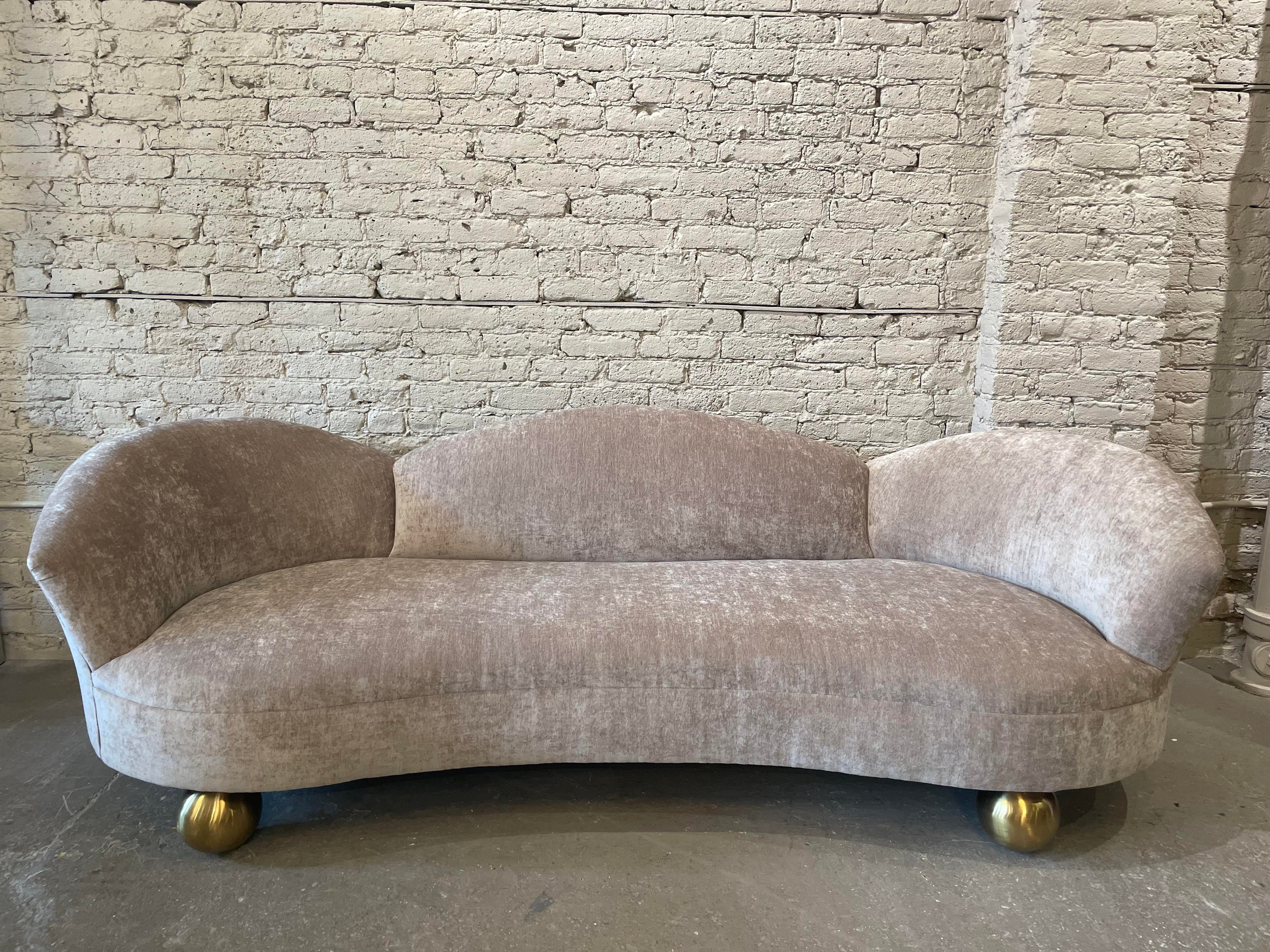 1960s Vintage Sofa - Reupholstered