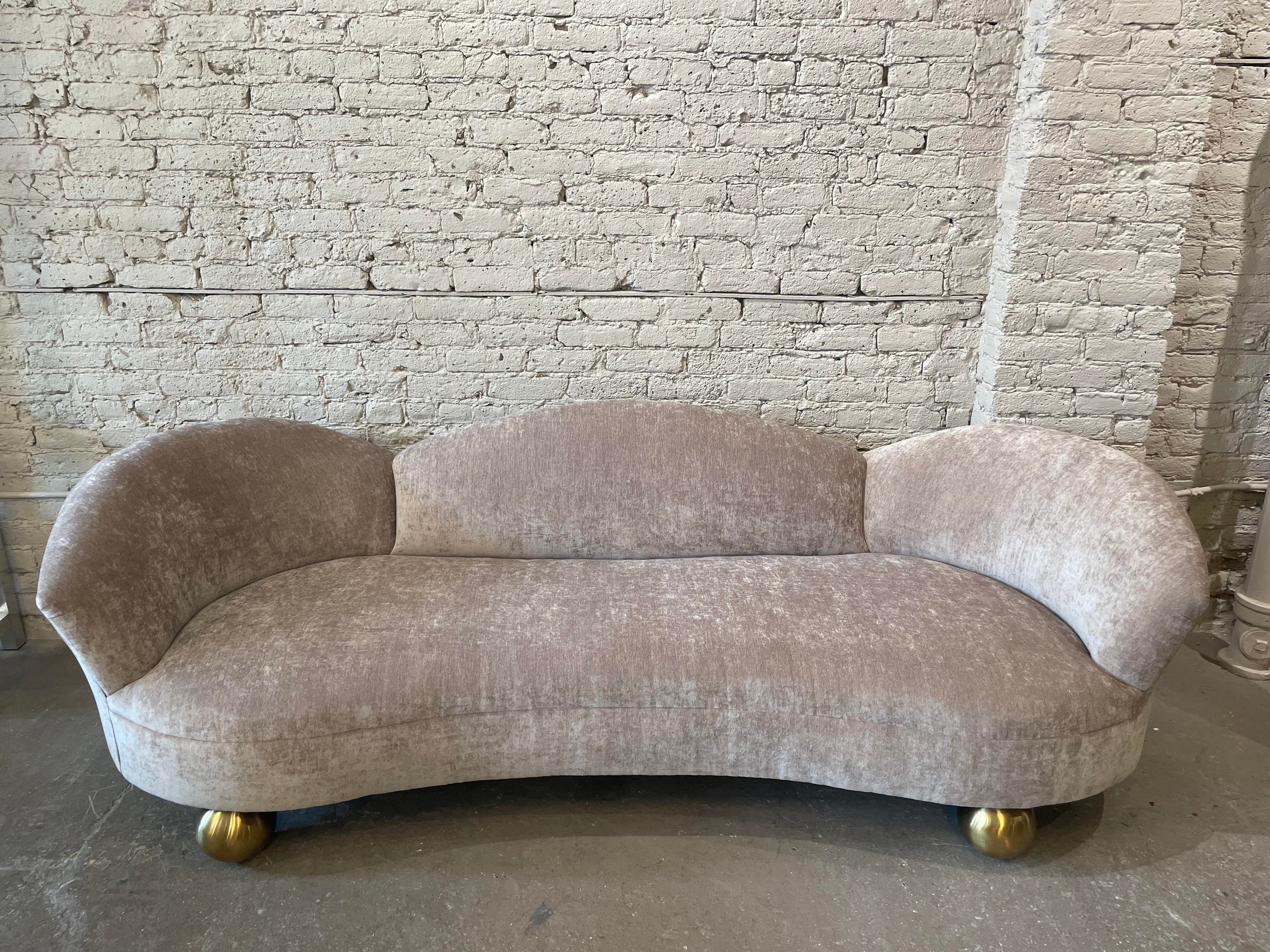 1960s Vintage Sofa - Reupholstered