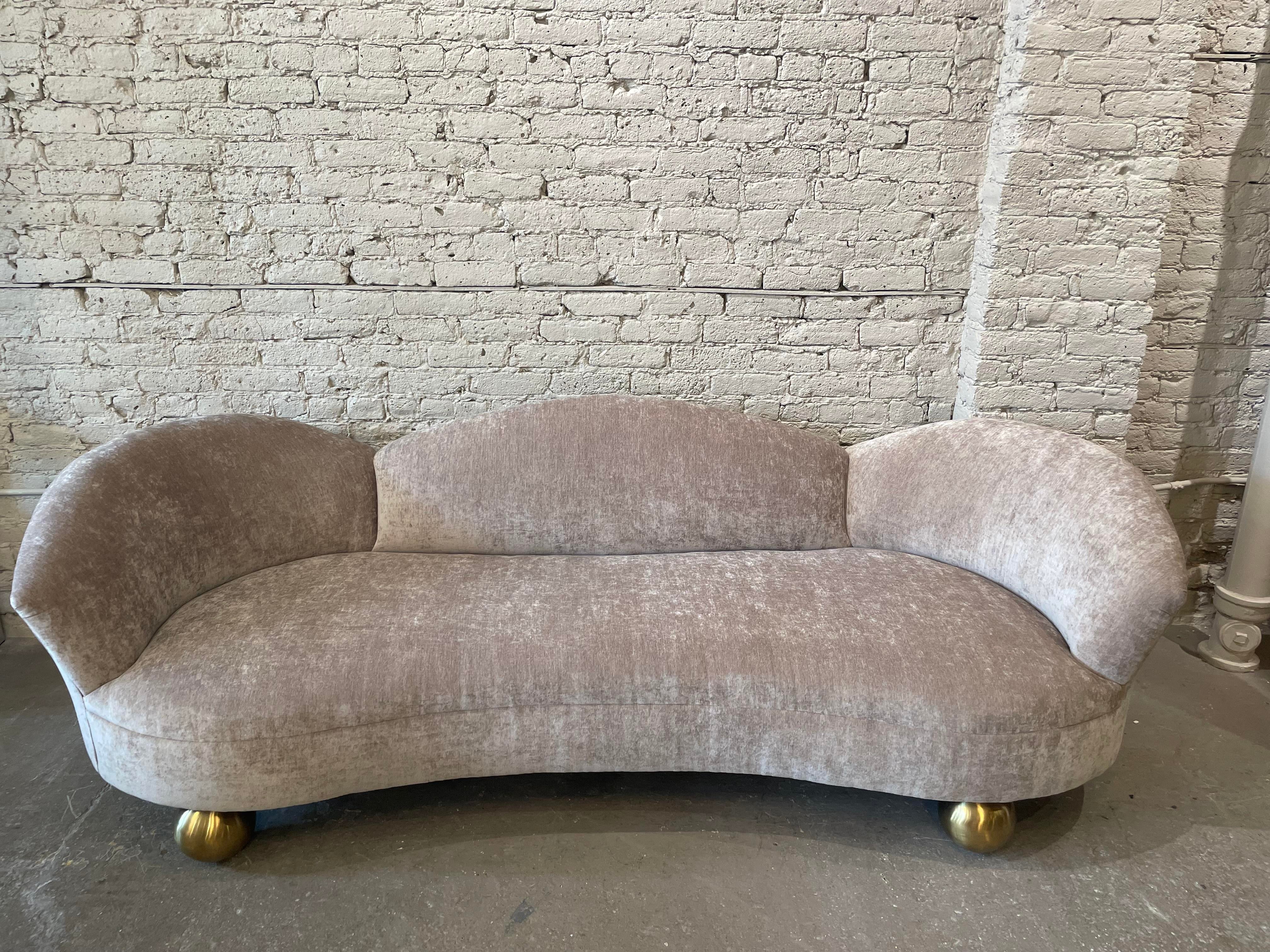 1960s Vintage Sofa - Reupholstered