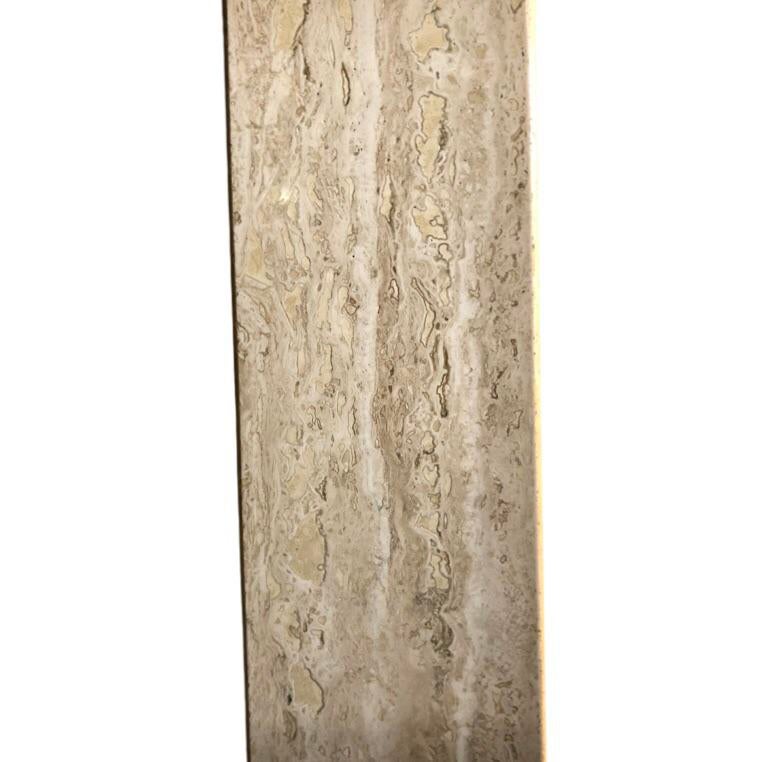 1962 Mid Century Large Travertine Lamp