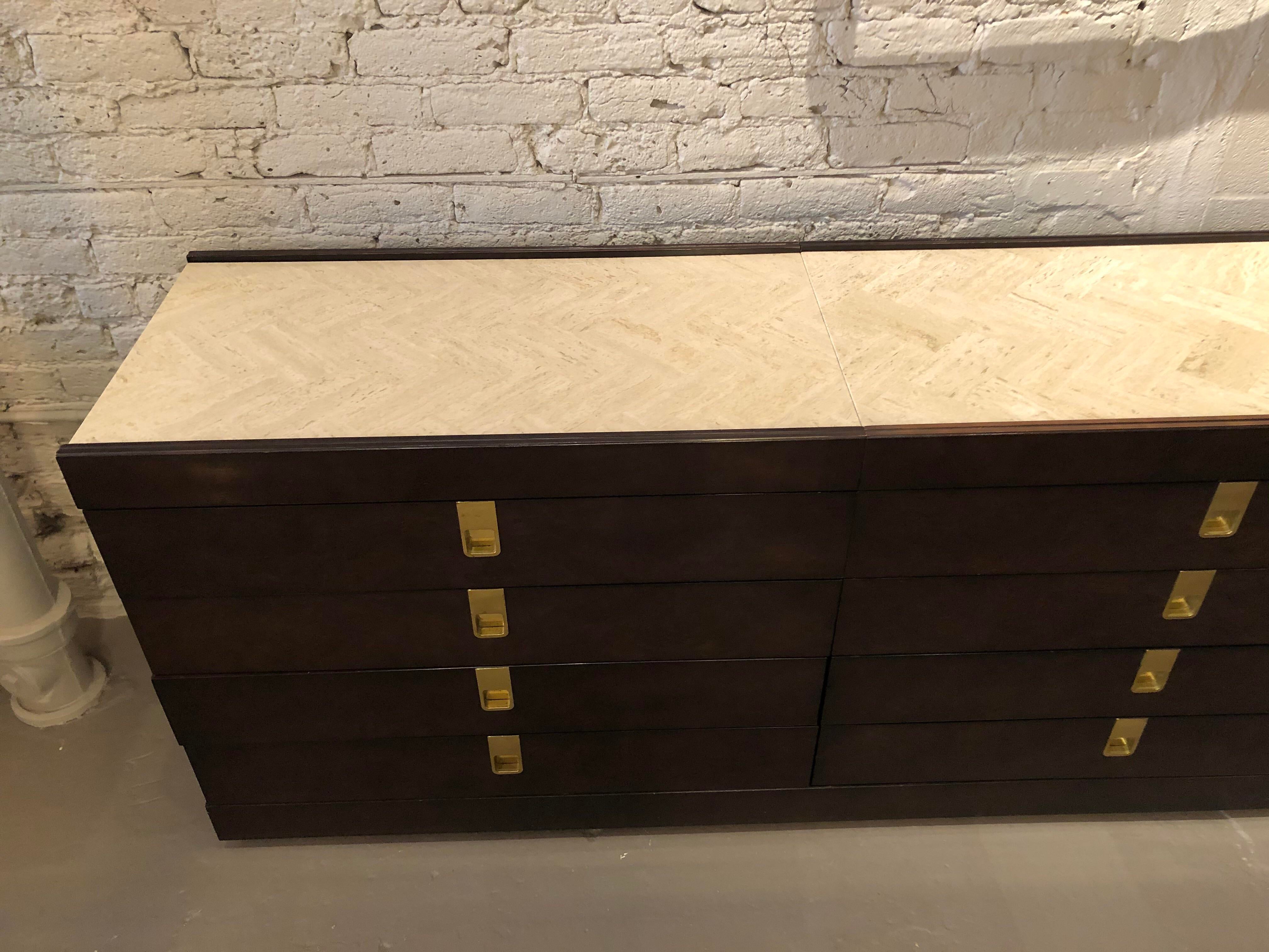 1970s Brian Palmer for Baker Modular Dressers - a Pair
