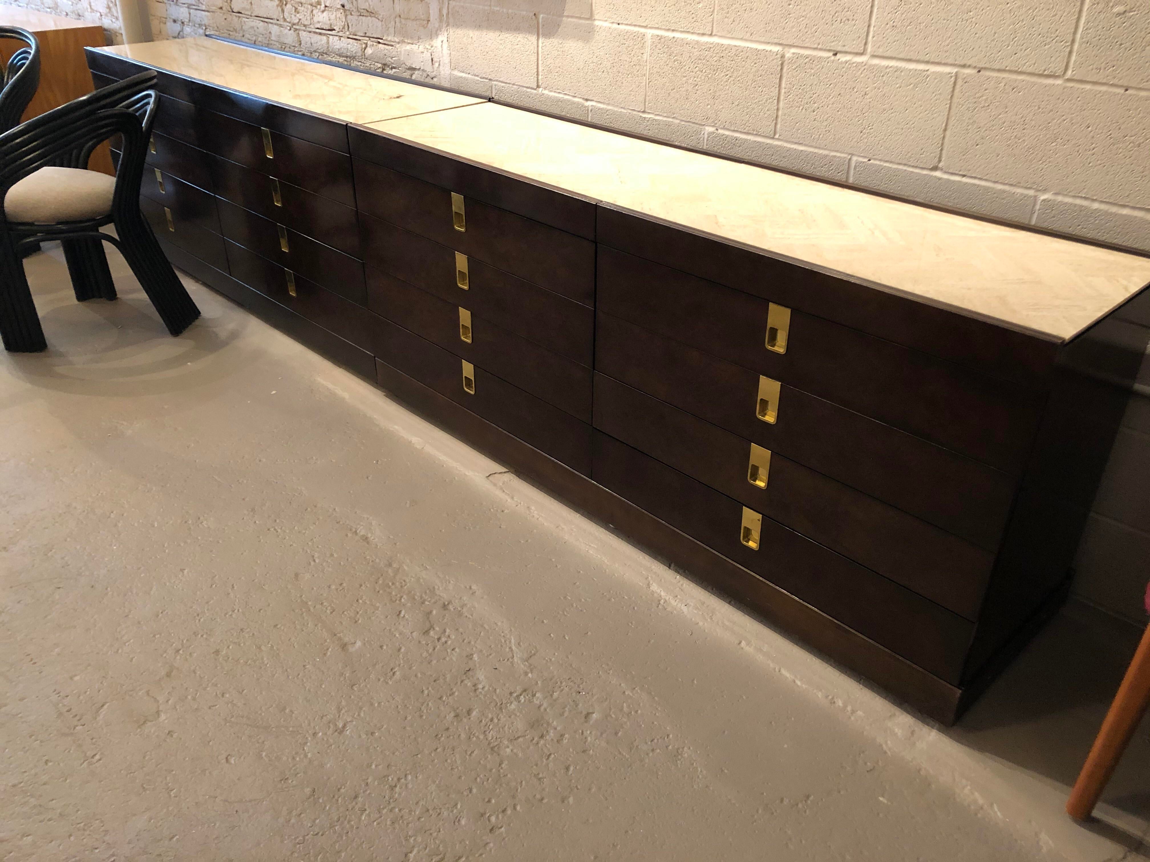 1970s Brian Palmer for Baker Modular Dressers - a Pair