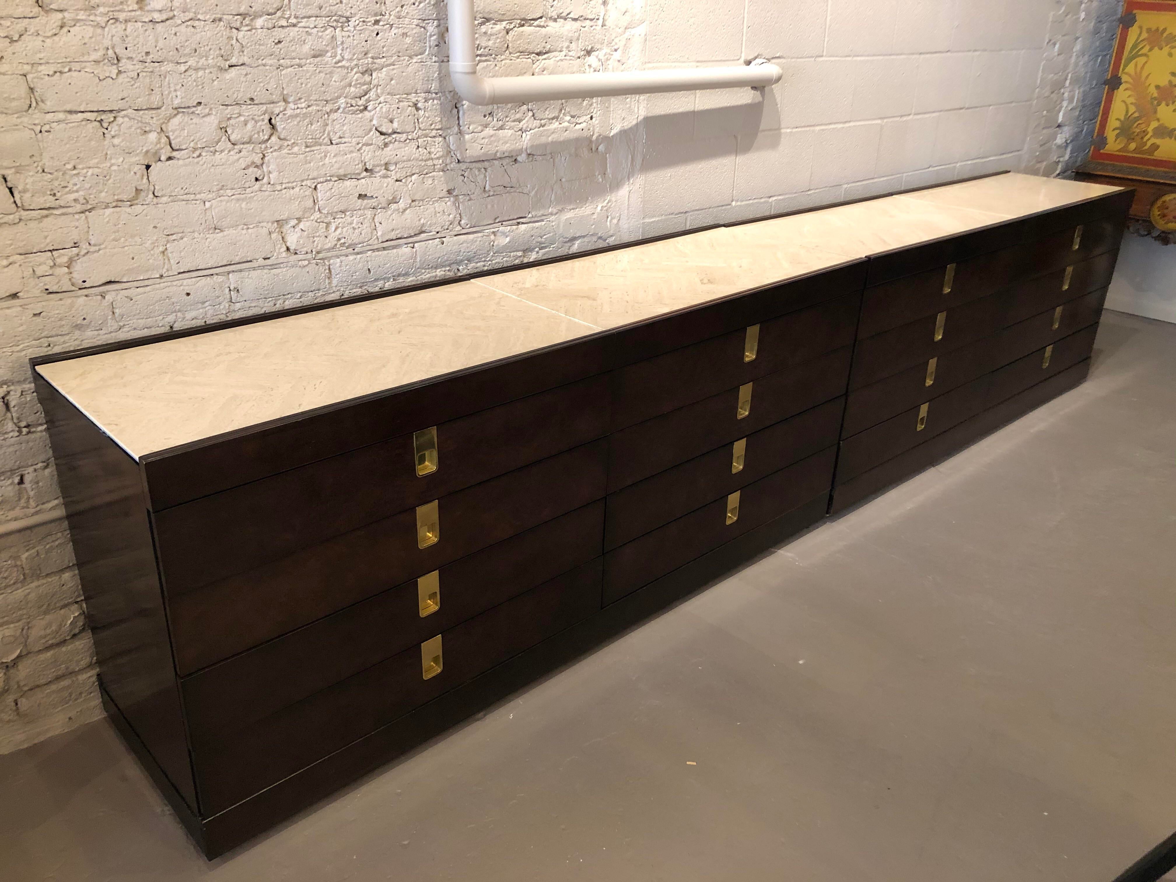 1970s Brian Palmer for Baker Modular Dressers - a Pair
