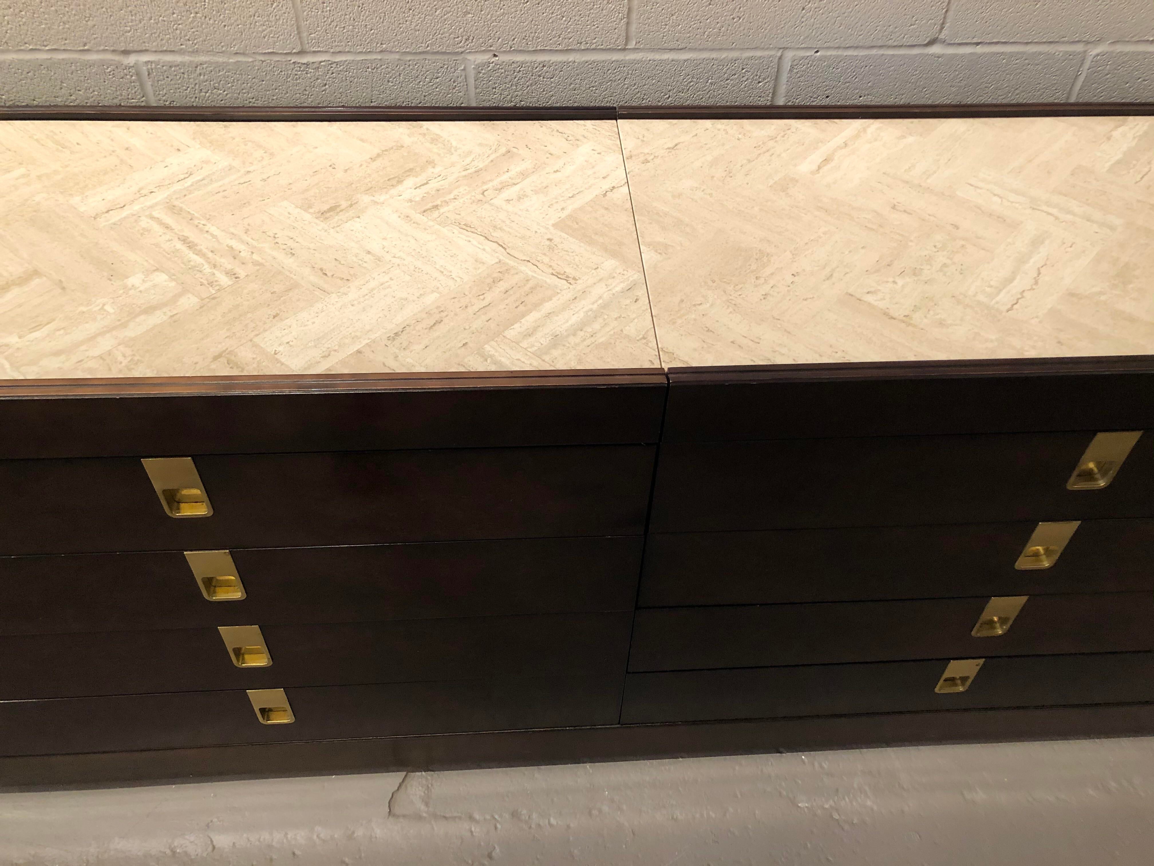 1970s Brian Palmer for Baker Modular Dressers - a Pair