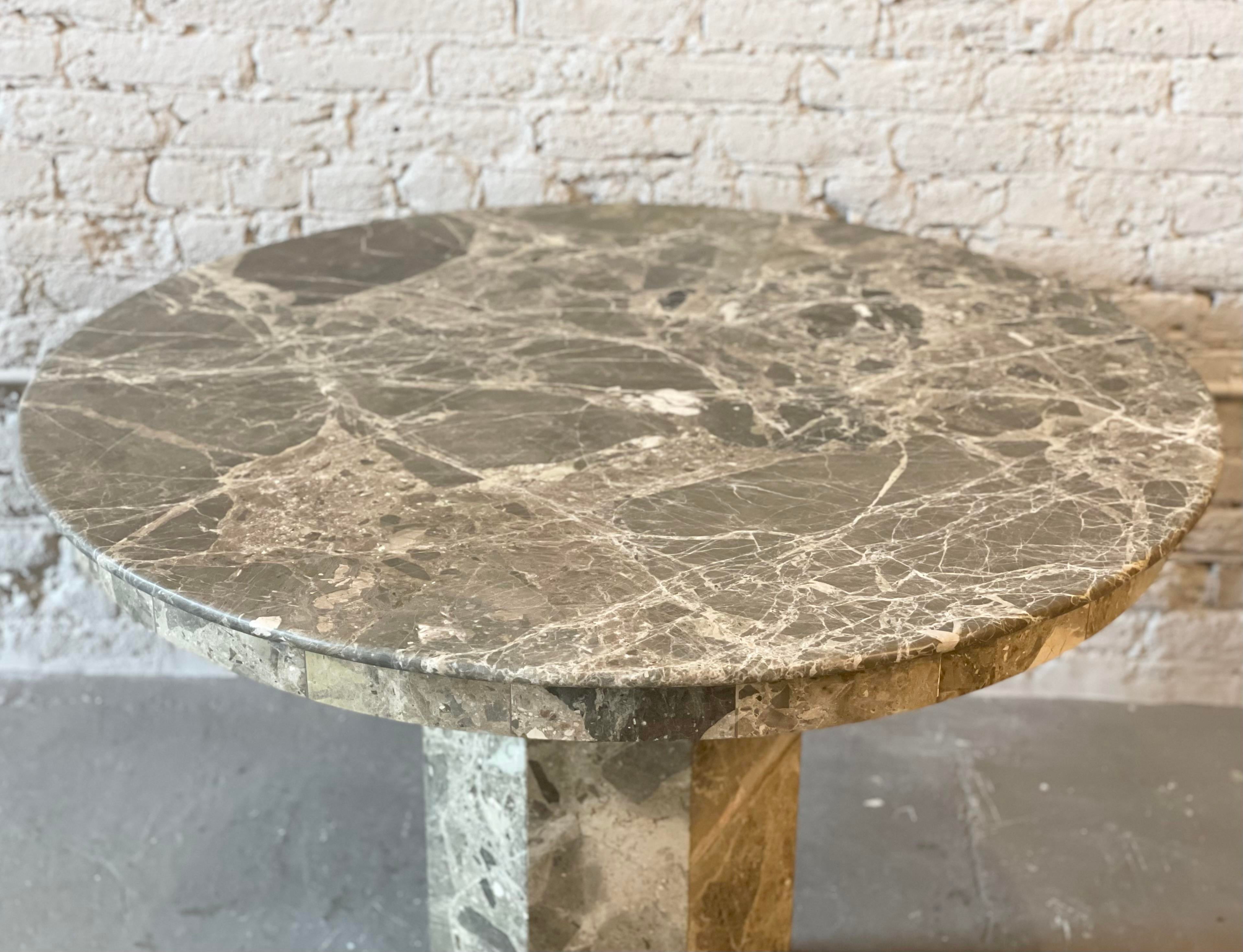 1970s Emperado Marble Dining Table