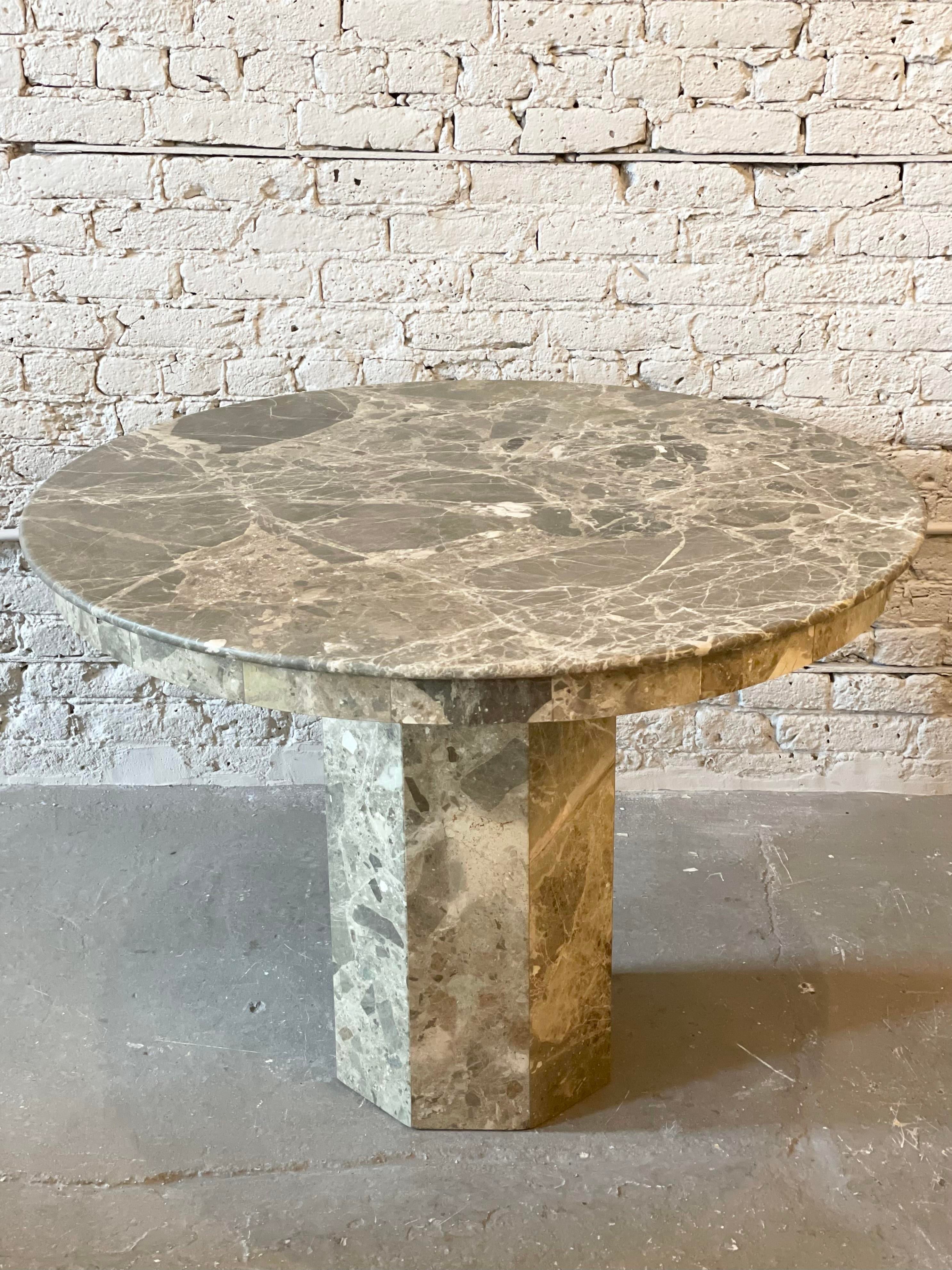 1970s Emperado Marble Dining Table