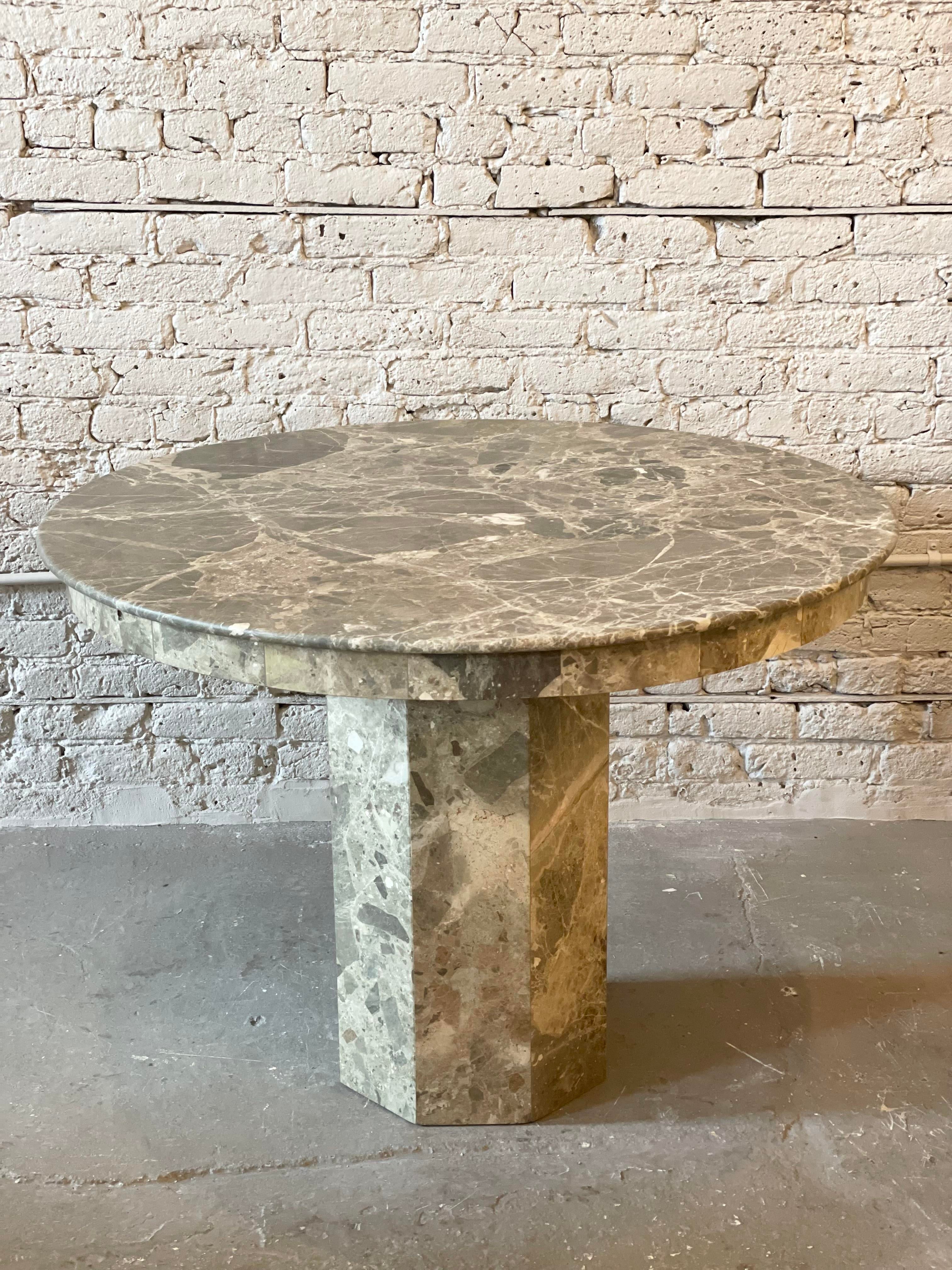 1970s Emperado Marble Dining Table