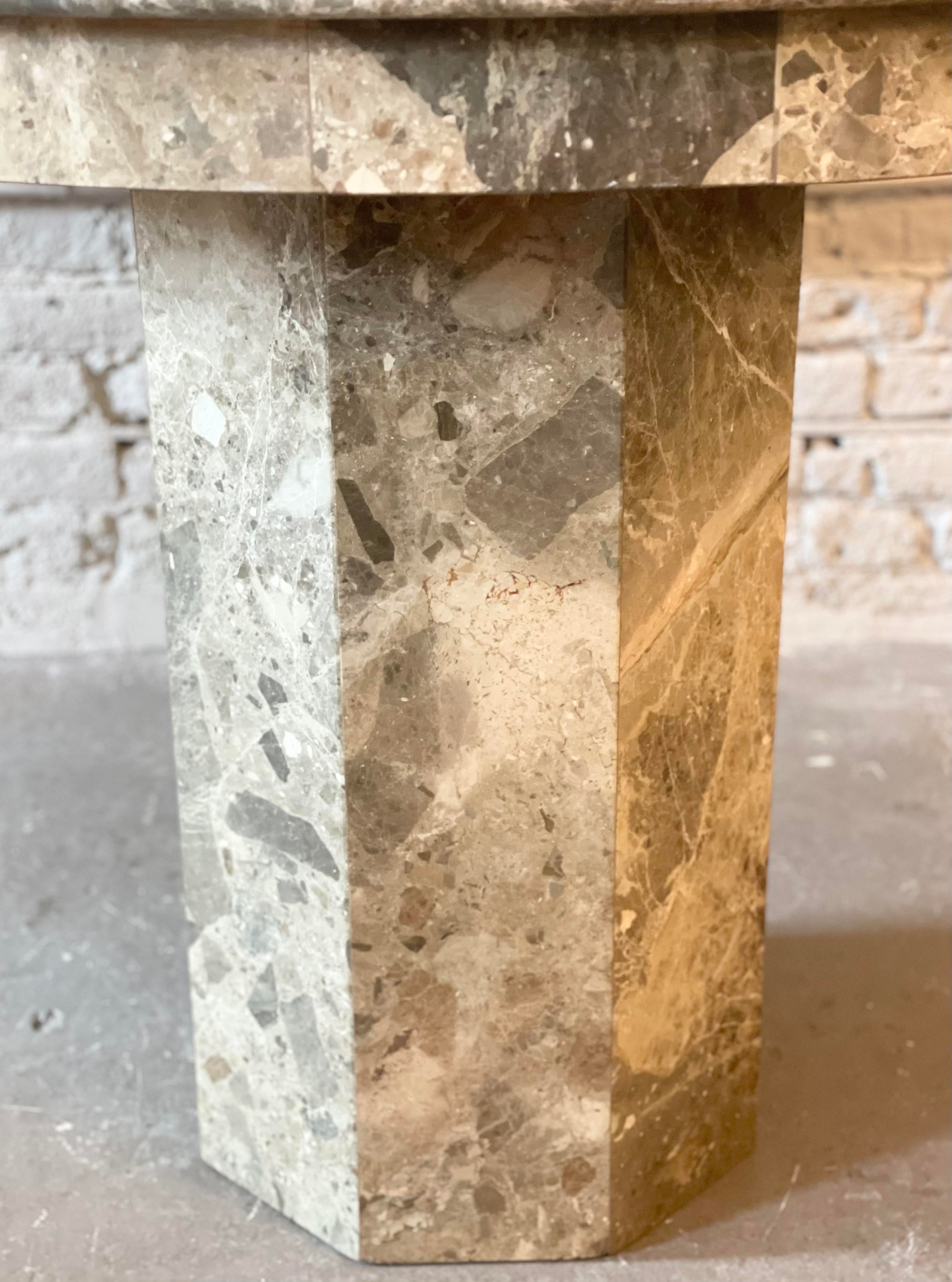 1970s Emperado Marble Dining Table