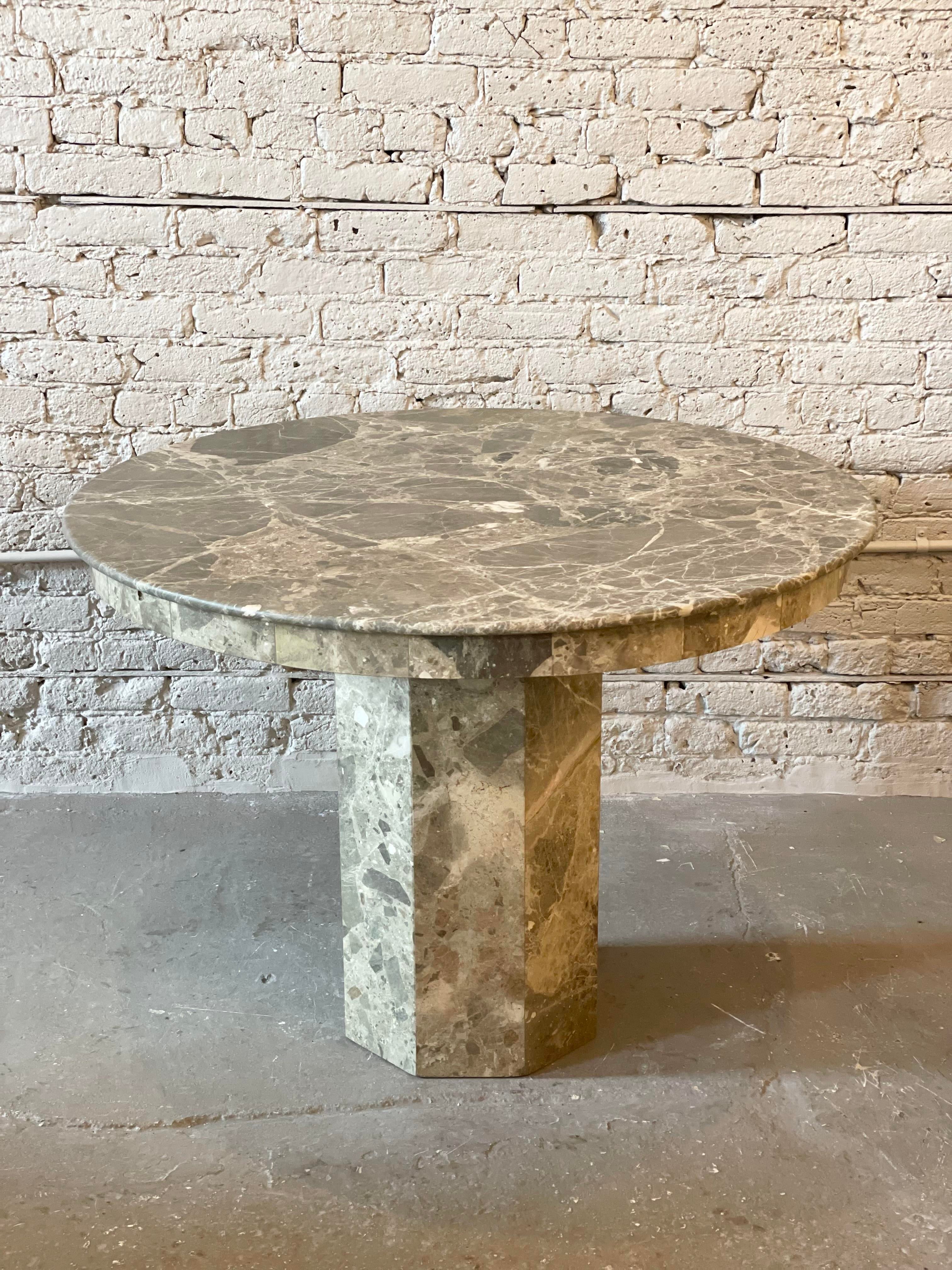 1970s Emperado Marble Dining Table