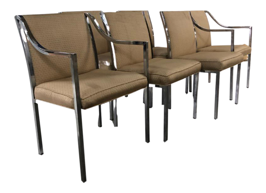 1970s Mid-Century Dining Chairs - Set of 6