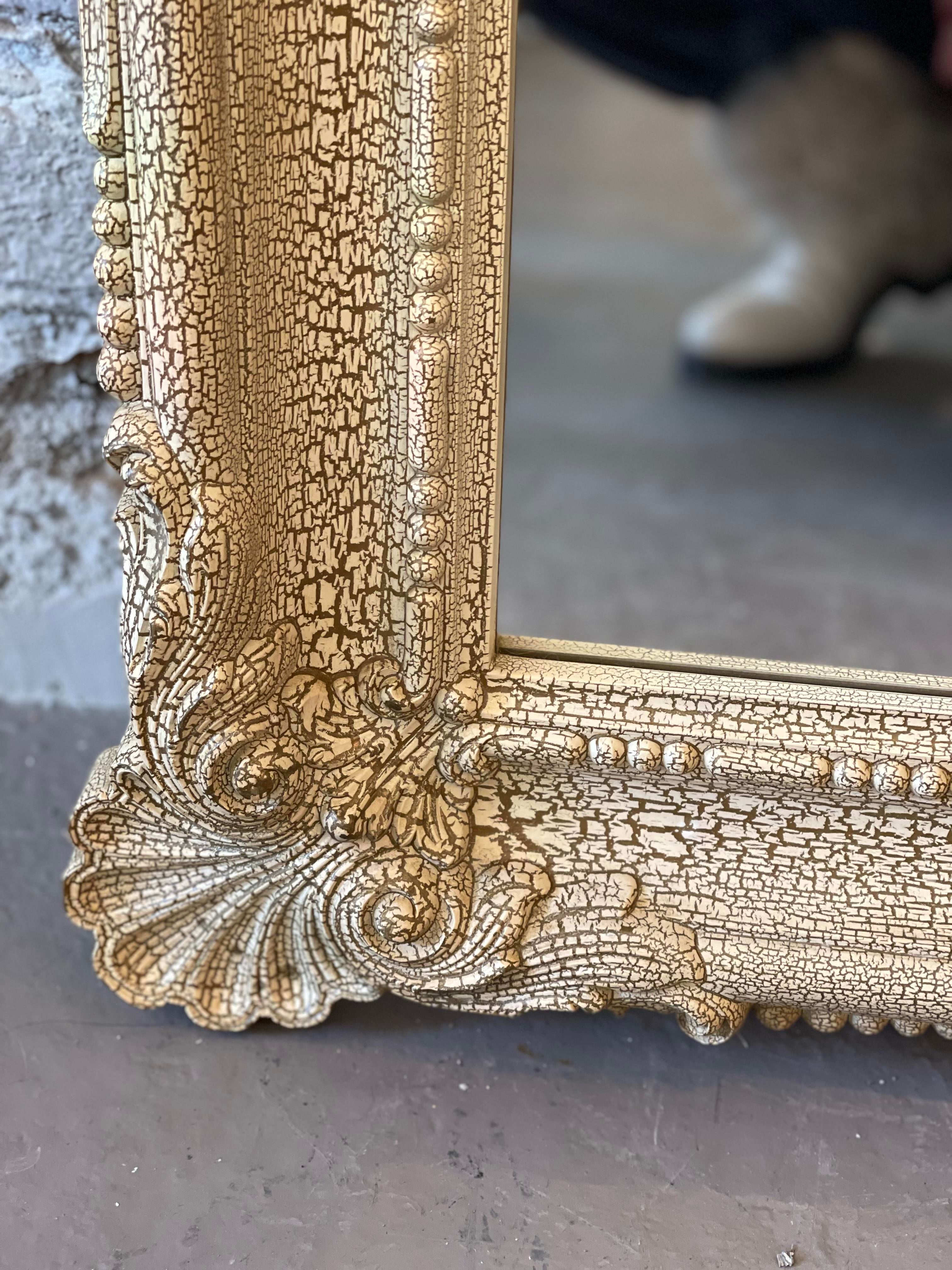 1970s Milk Paint Mirror