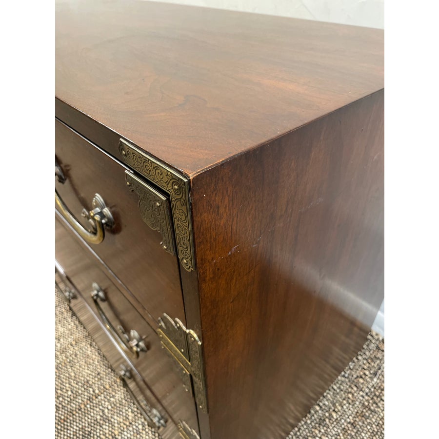 1970s Vintage Henredon Tansu Asian Dresser Credenza