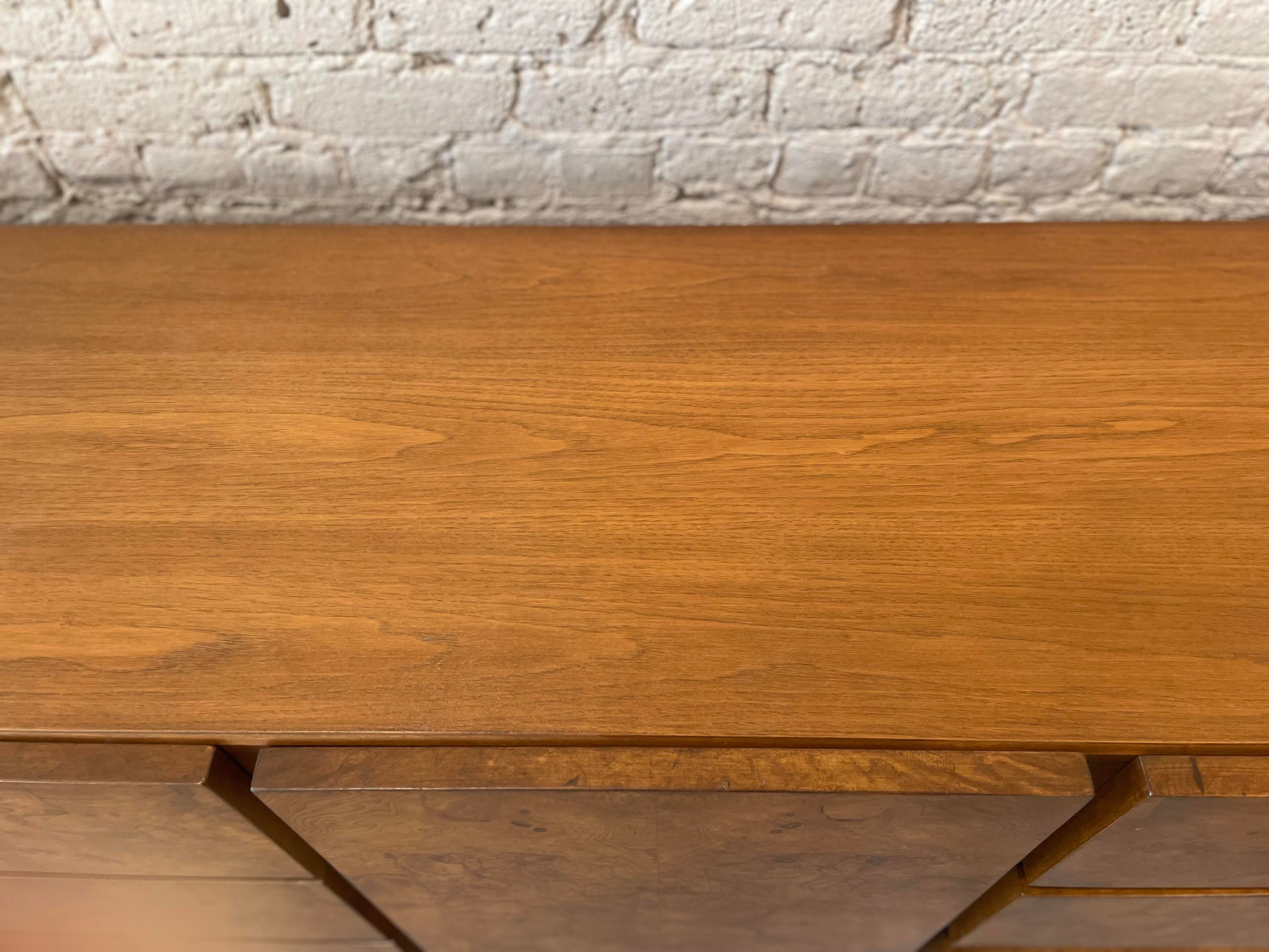 1970s Vintage Lane Burlwood Dresser