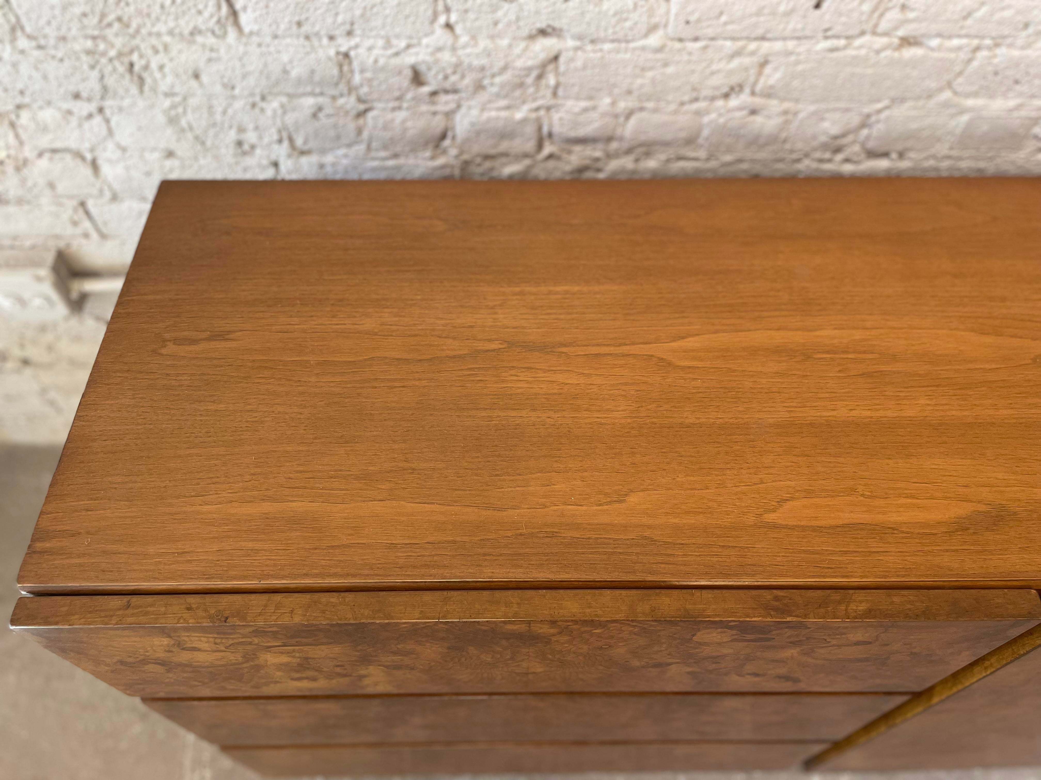 1970s Vintage Lane Burlwood Dresser