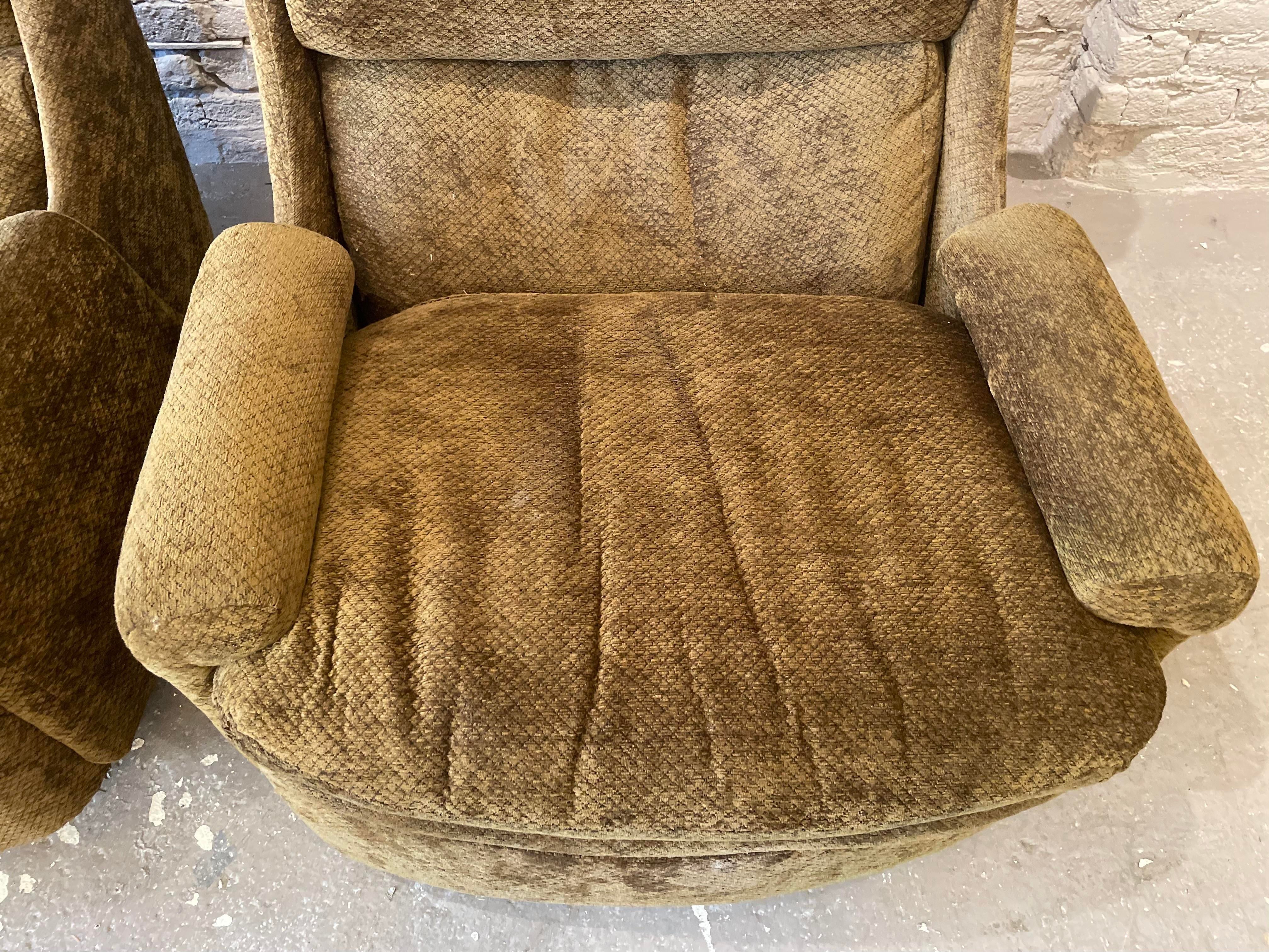 1980s Postmodern Sculptural Arc Chairs