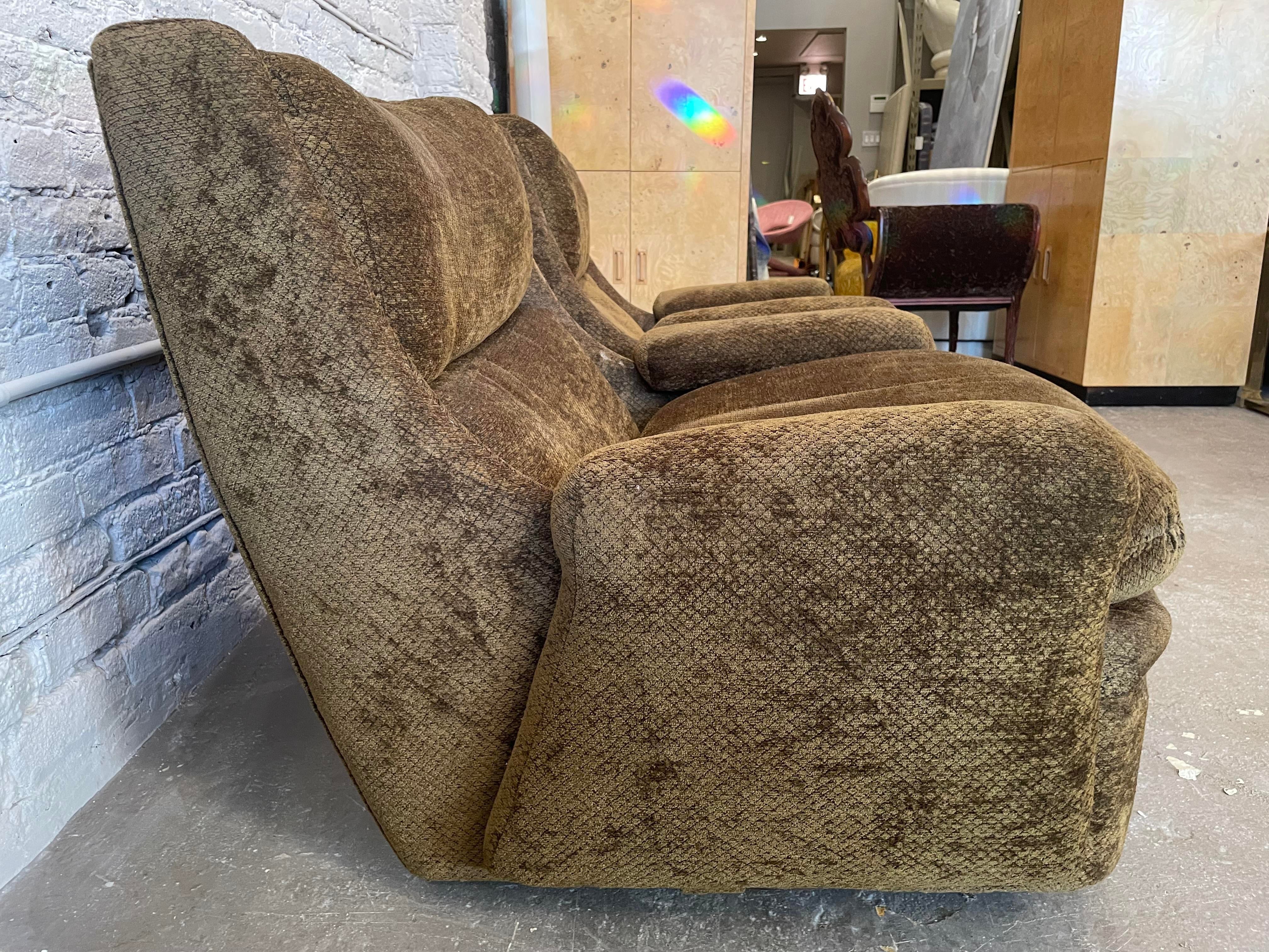 1980s Postmodern Sculptural Arc Chairs