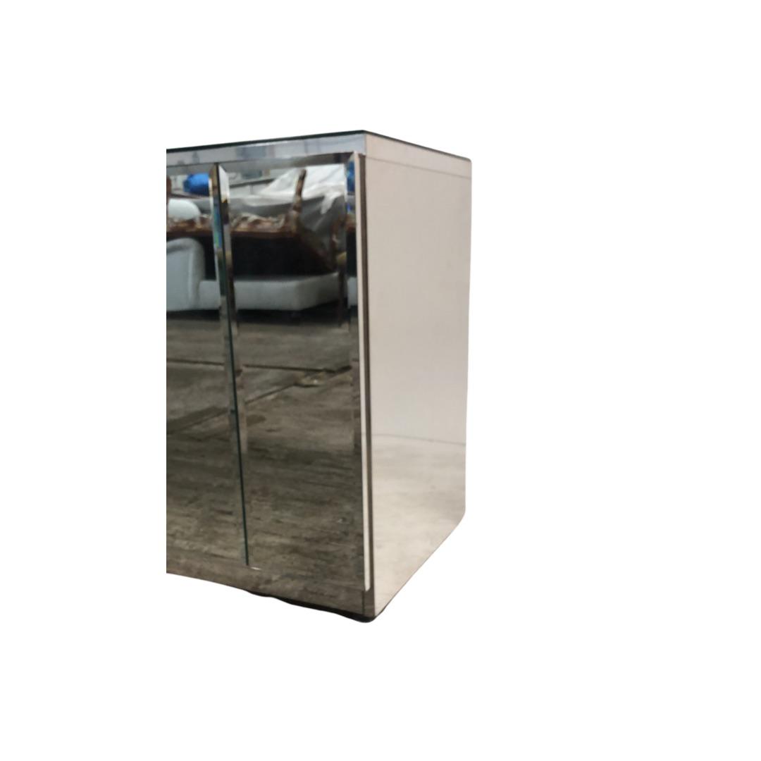 1980s Modern Ello Mirror Credenza