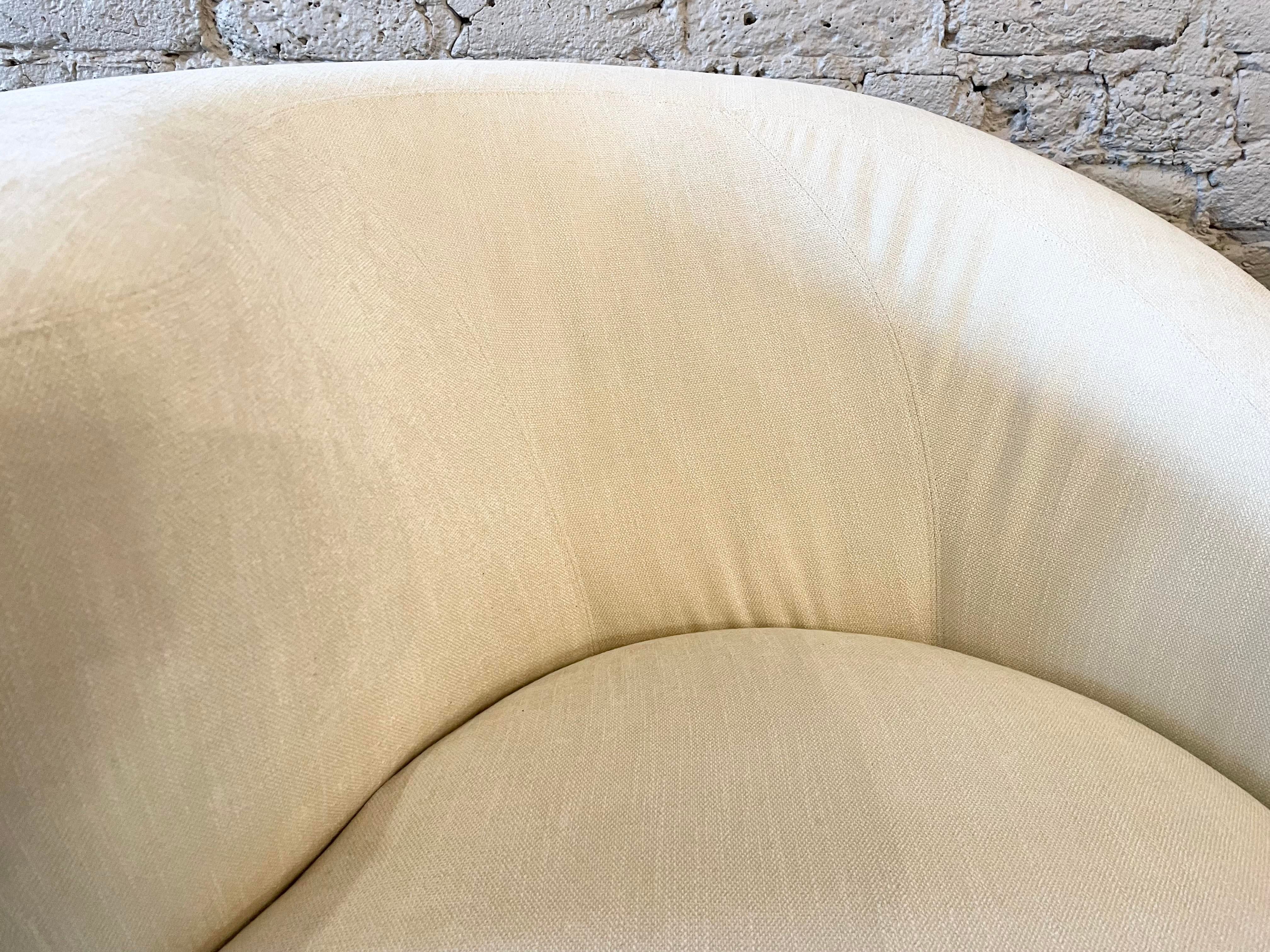 1980s Nautilus Corkscrew Chairs - a Pair
