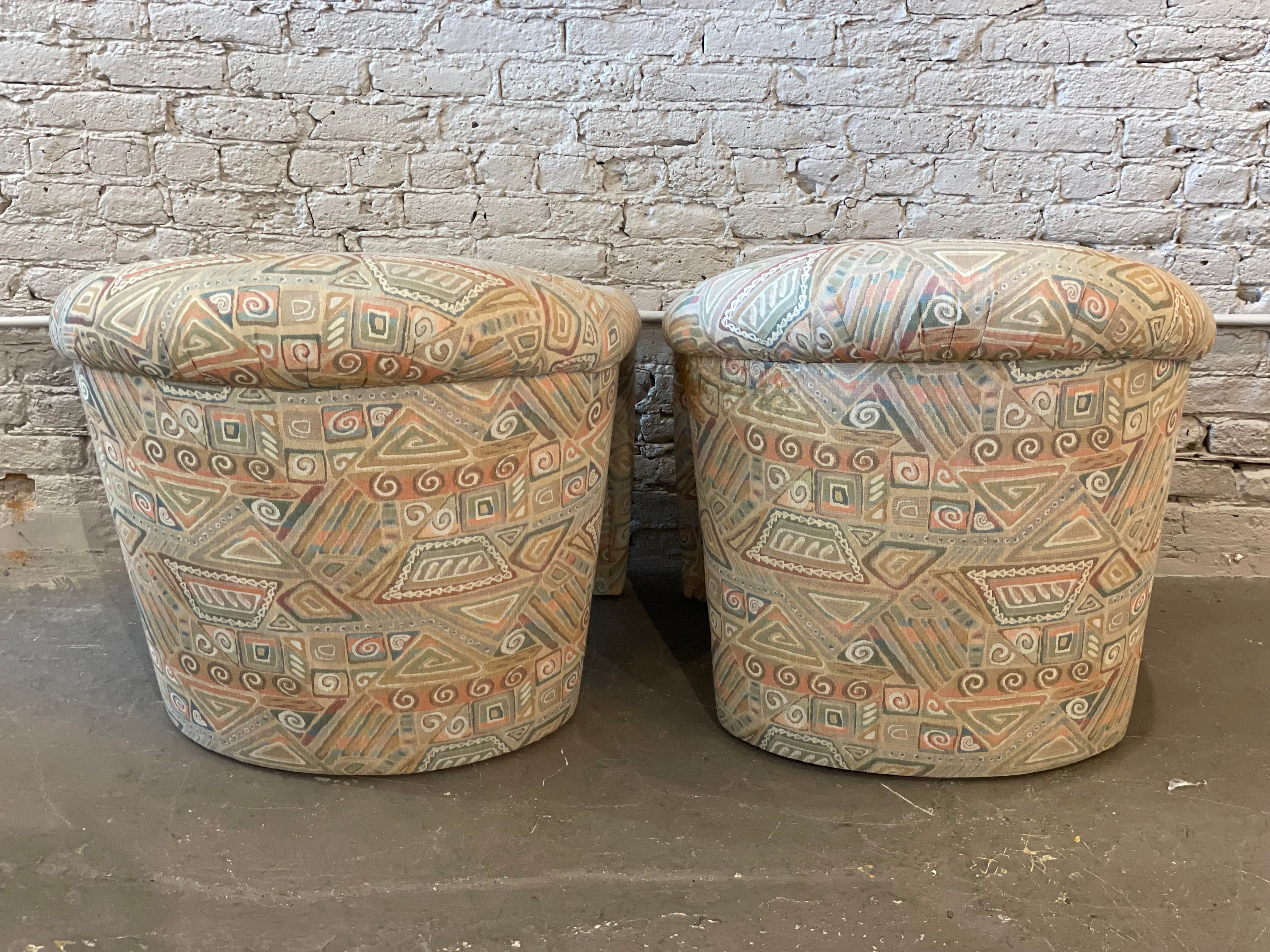 1980s Postmodern Arc Chairs in the Style of Kagan - a Pair