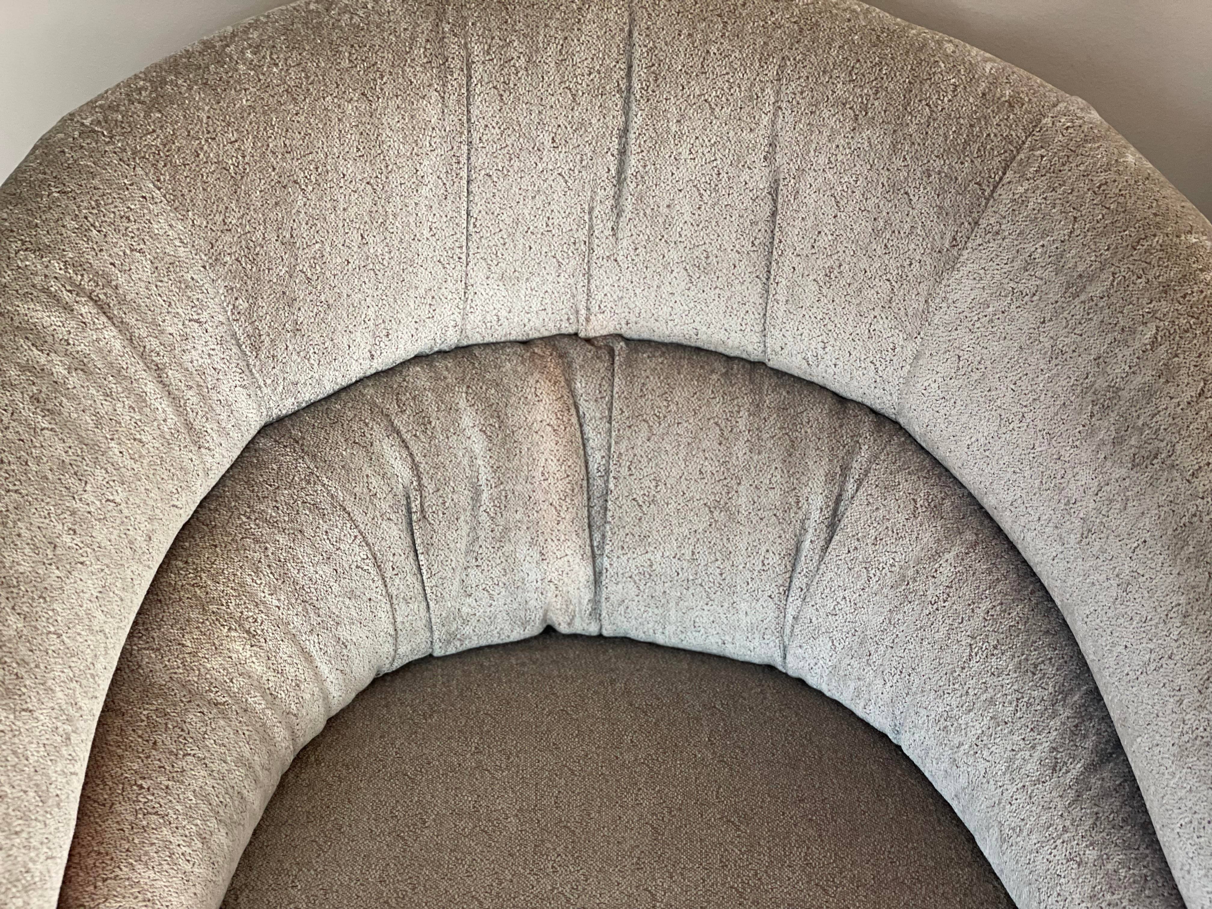 1980s Postmodern Chairs in the Style of Vladimir Kagan - a Pair